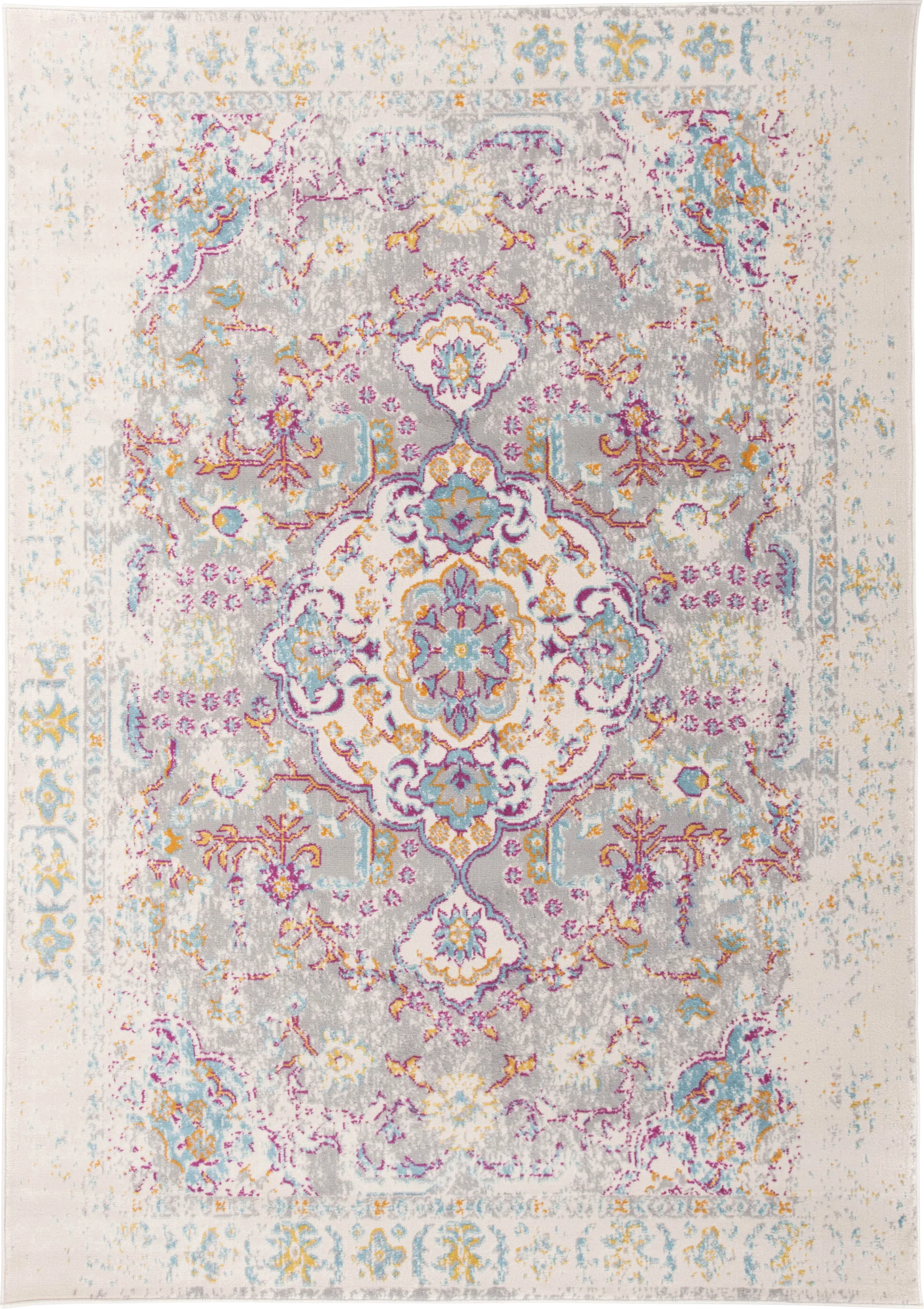 Meelan Gray 5' x 7' Rug - Image 1