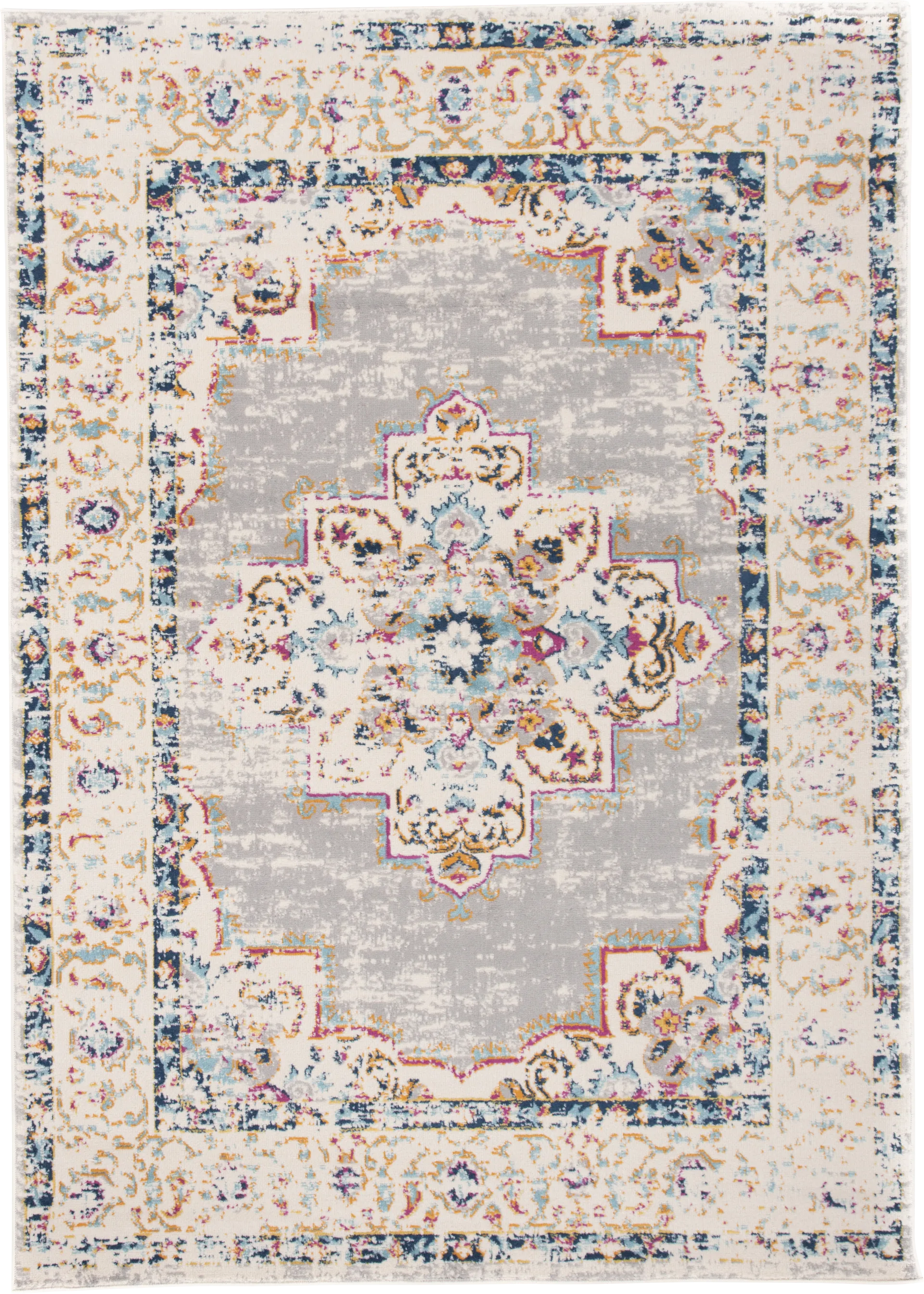 Glor Gray 3' x 5' Rug - Image 1