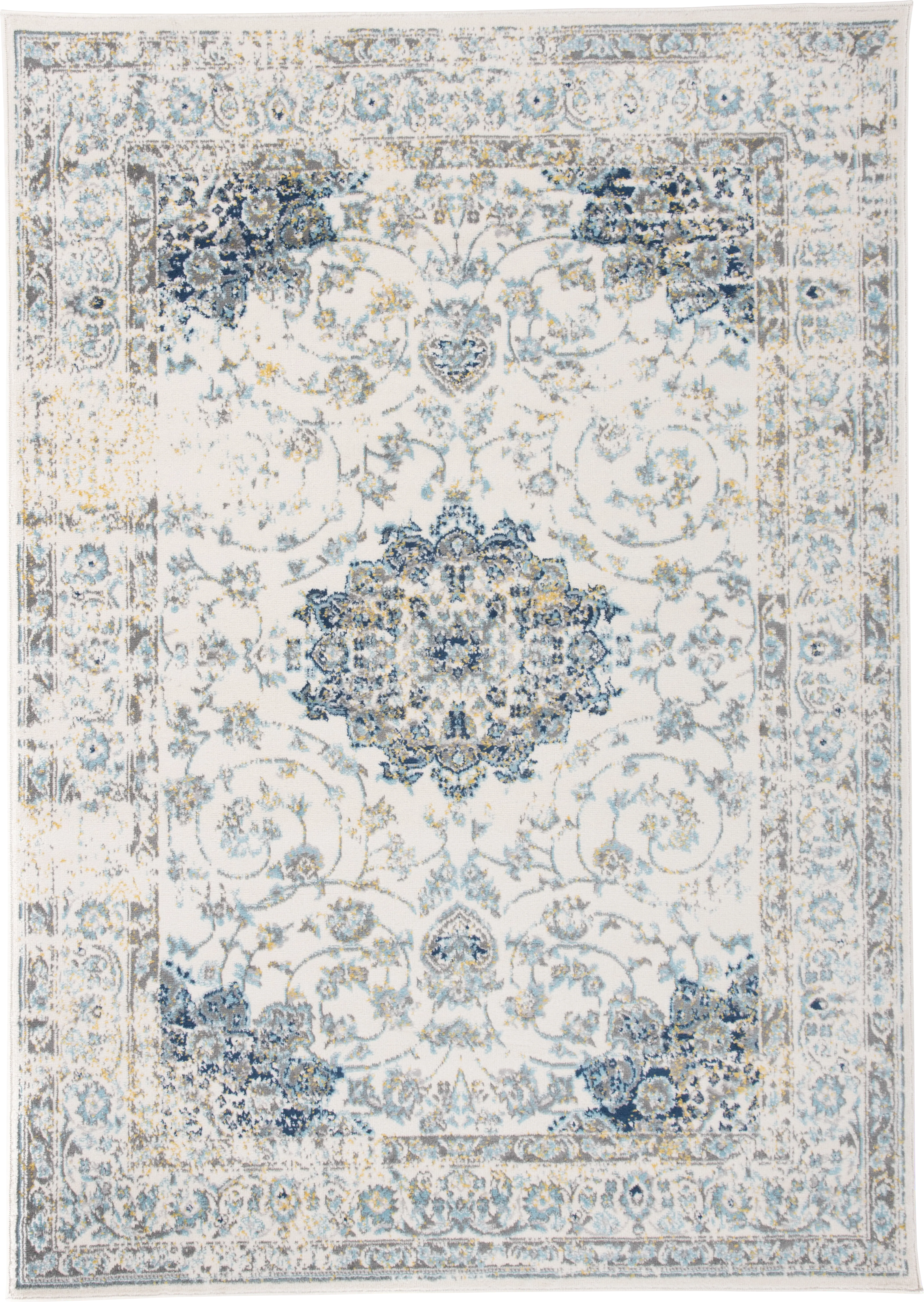 Advay Blue 5' x 7' Rug - Image 1