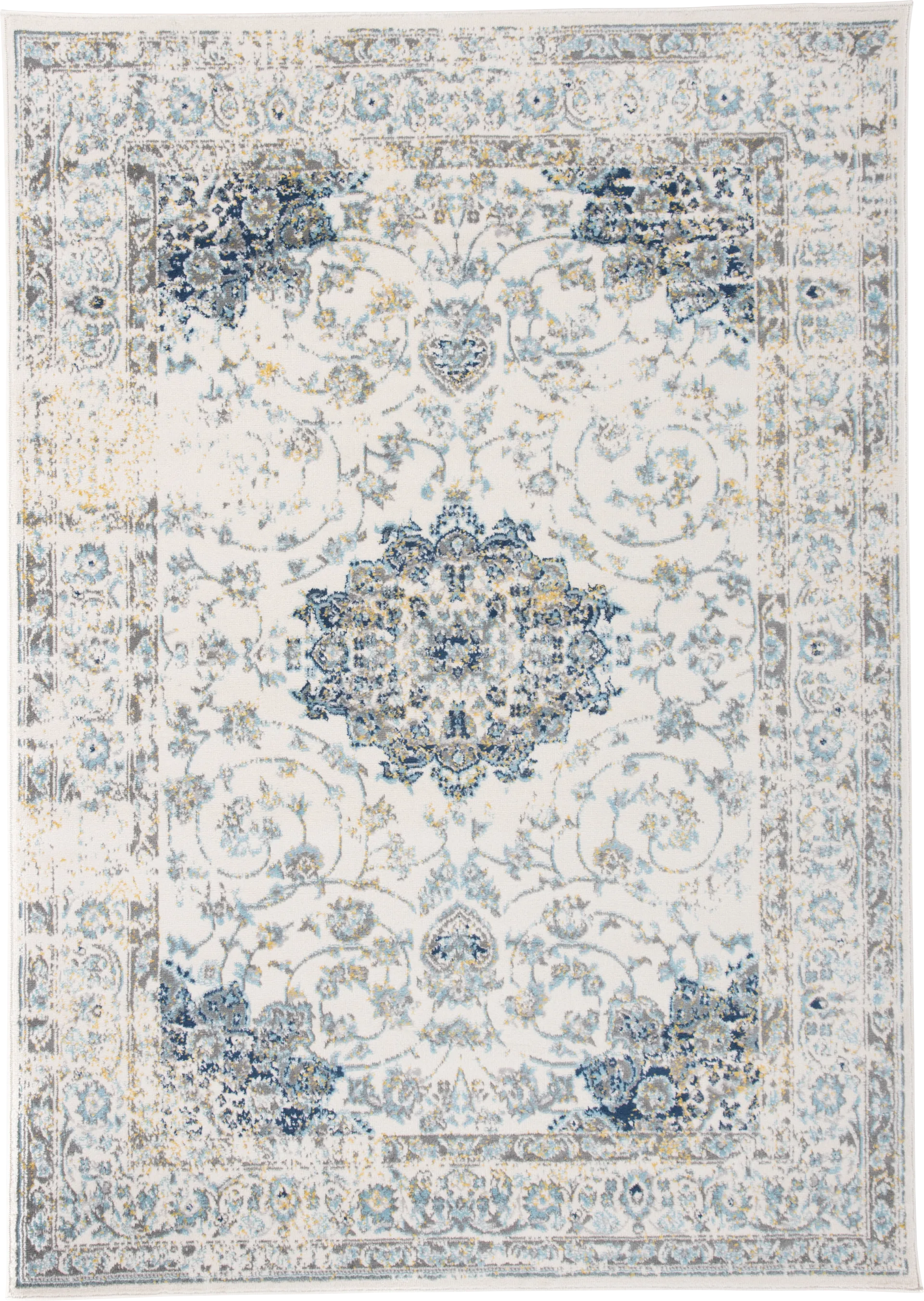 Advay Blue 5' x 7' Rug - Image 1