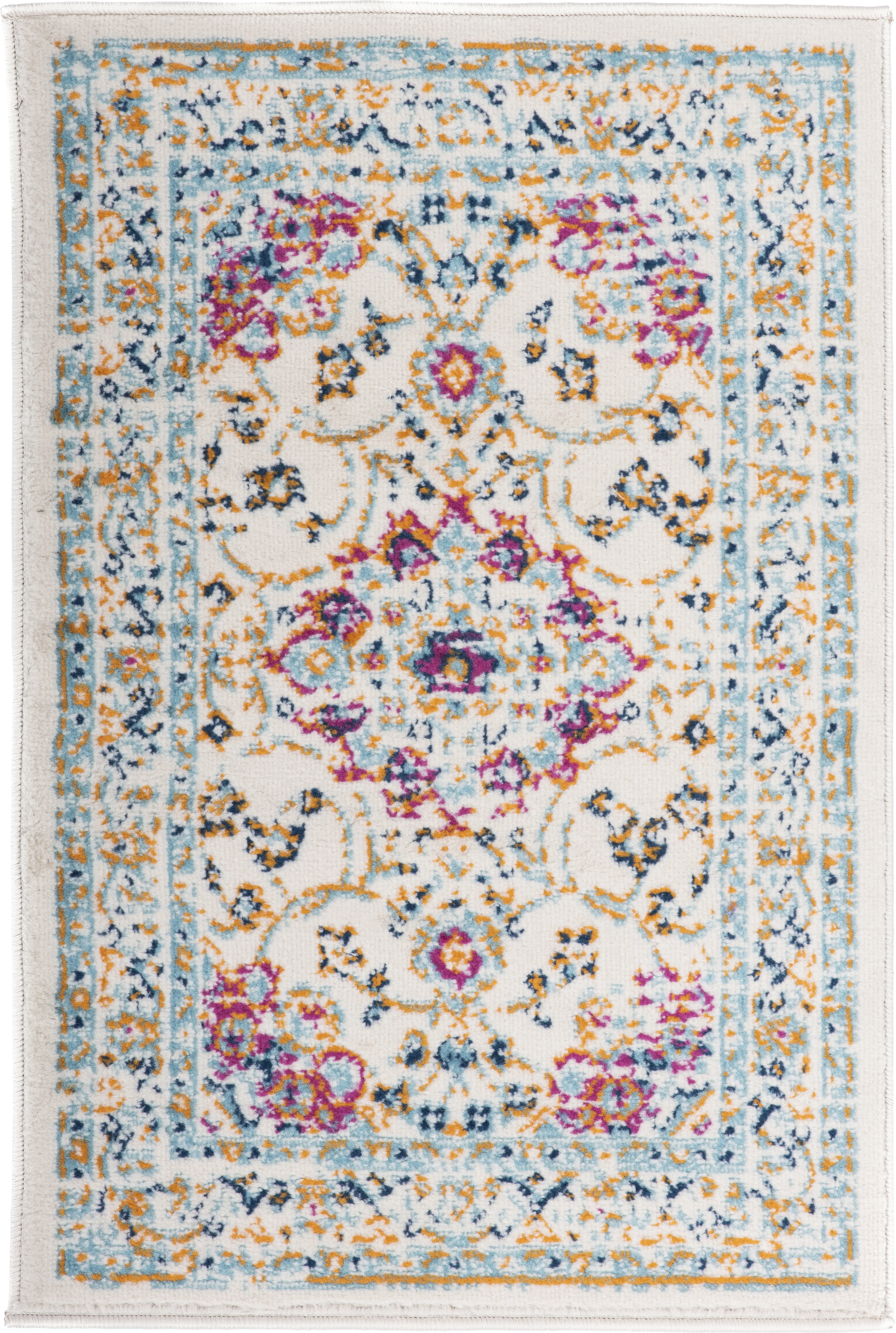 Advay Pink 2' x 3' Rug - Thumbnail - Image 1