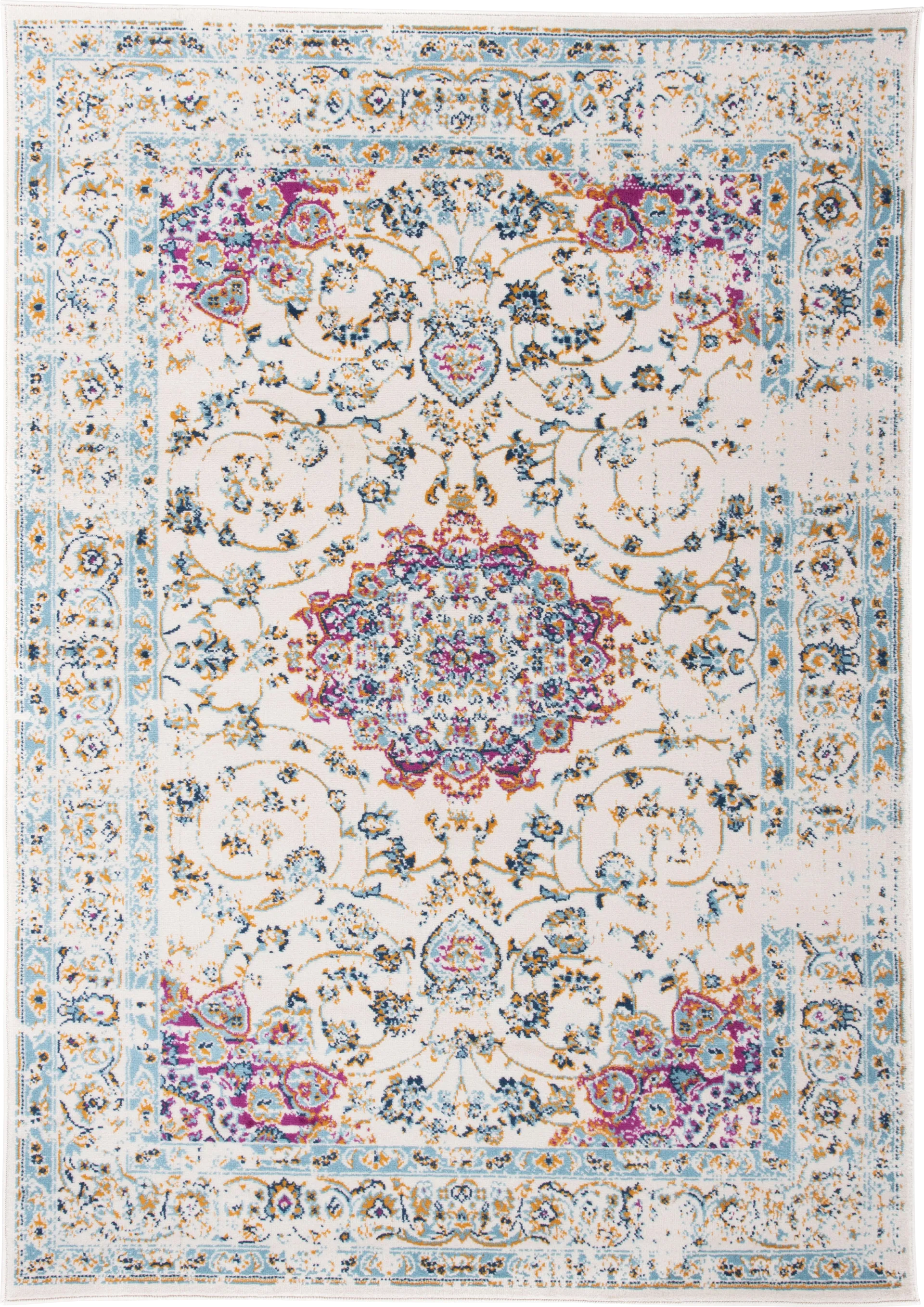 Advay Pink 3' x 5' Rug - Image 1