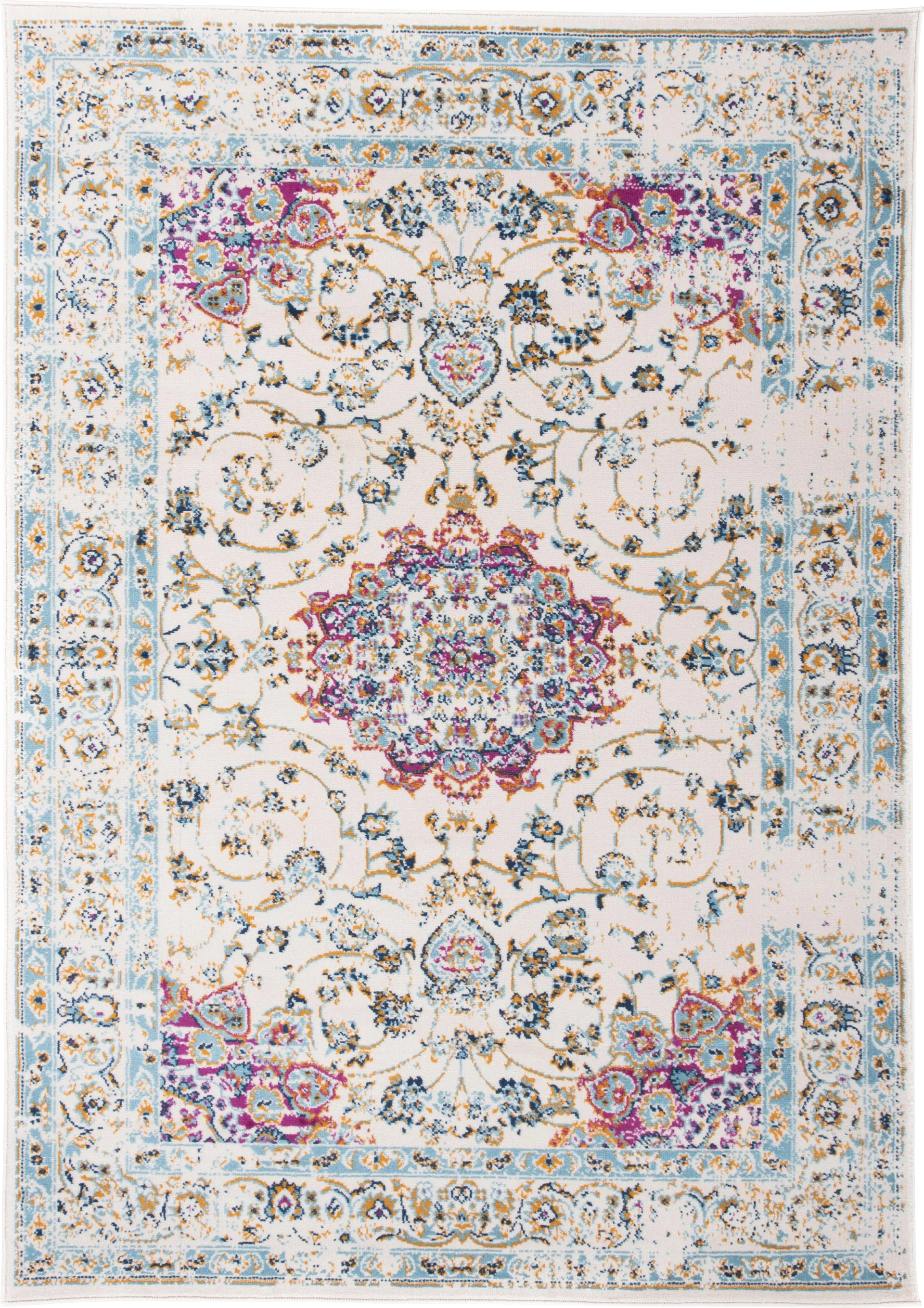 Advay Pink 5' x 7' Rug - Image 1