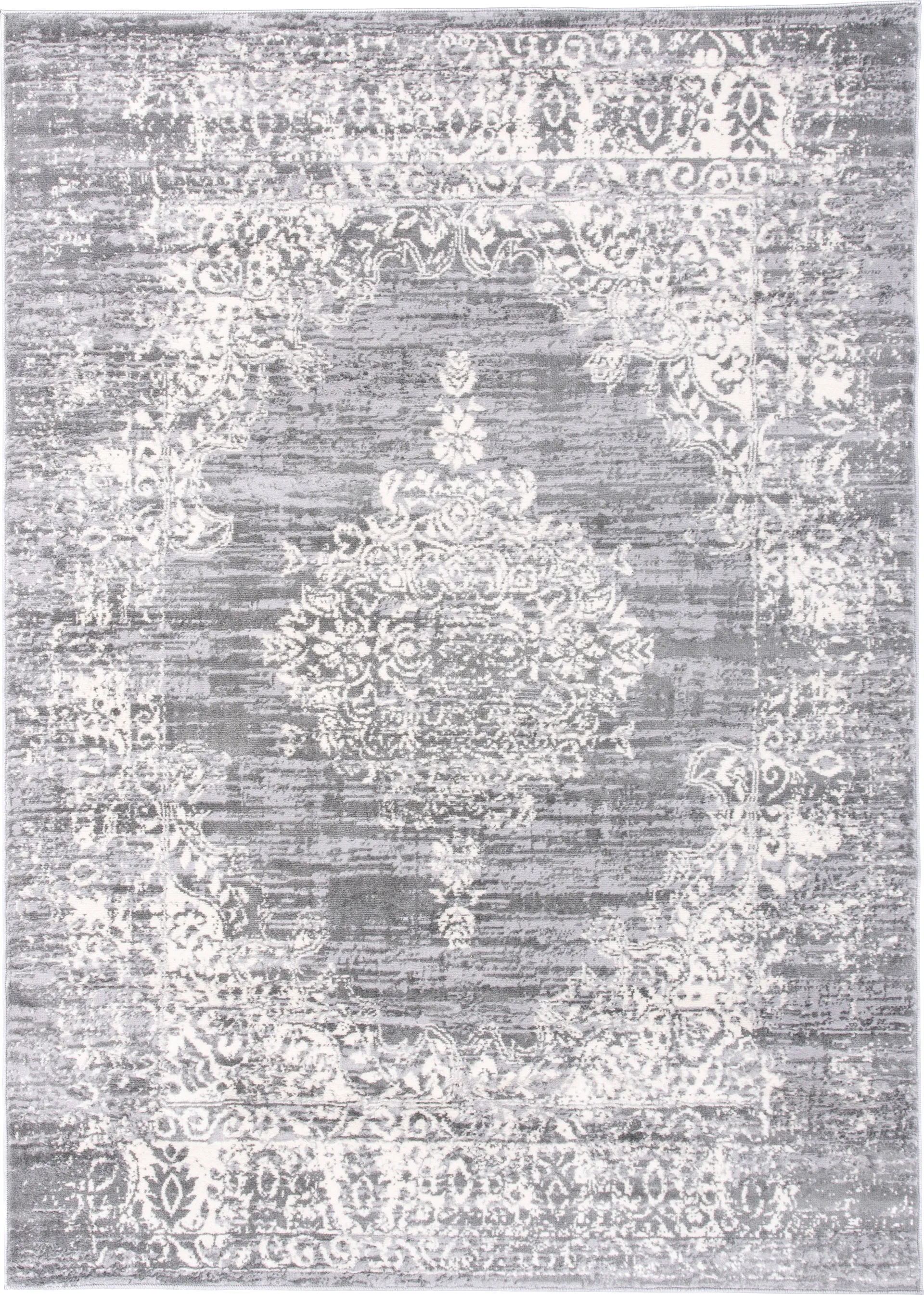 Harveer Gray 3' x 5' Rug - Image 1