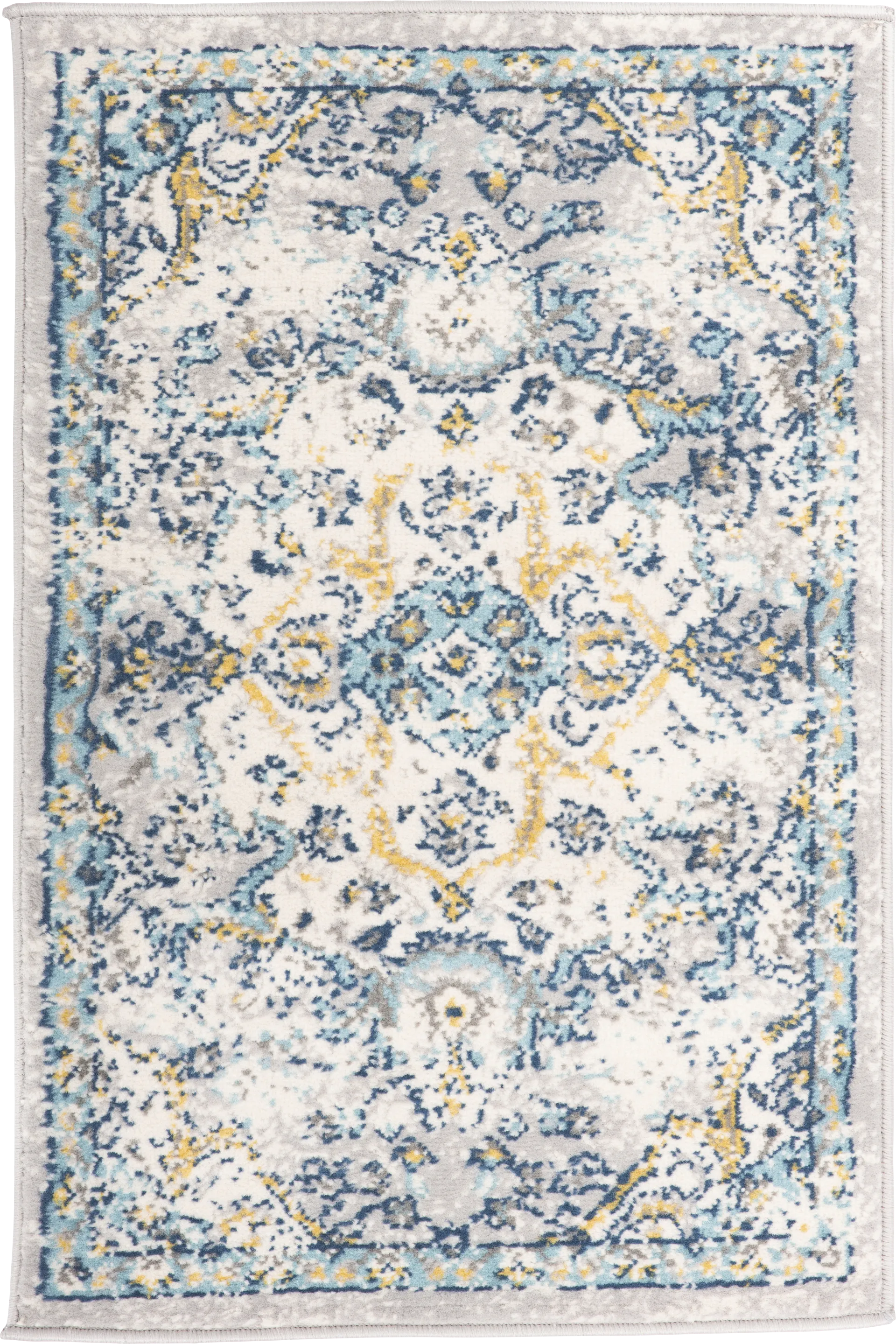 Jaimin Blue 2' x 3' Rug - Image 1
