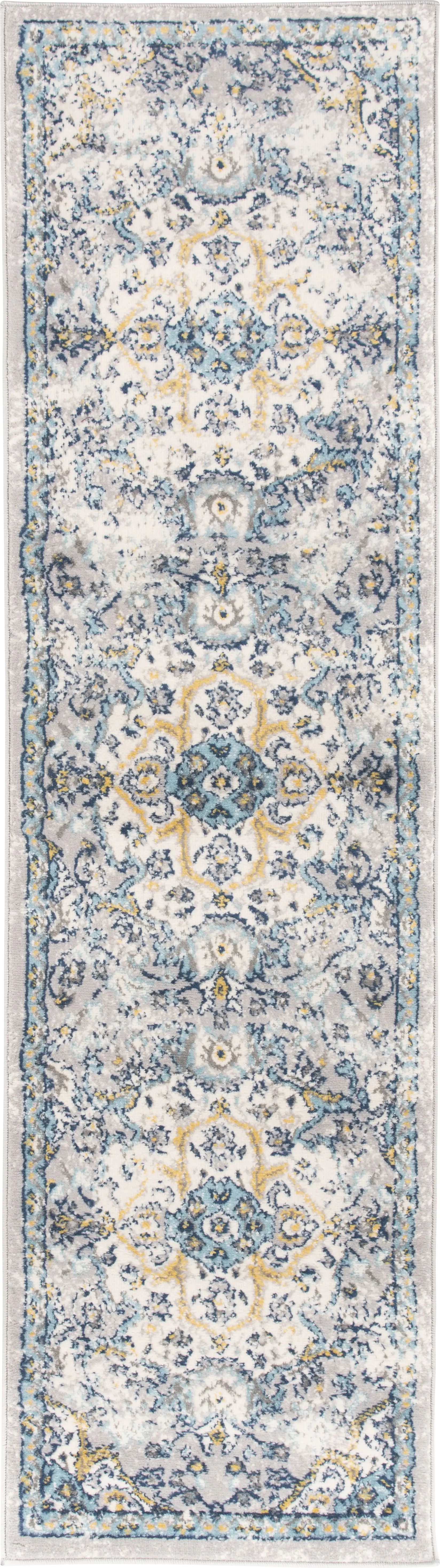 Jaimin Blue 2' x 7' Runner Rug - Image 1
