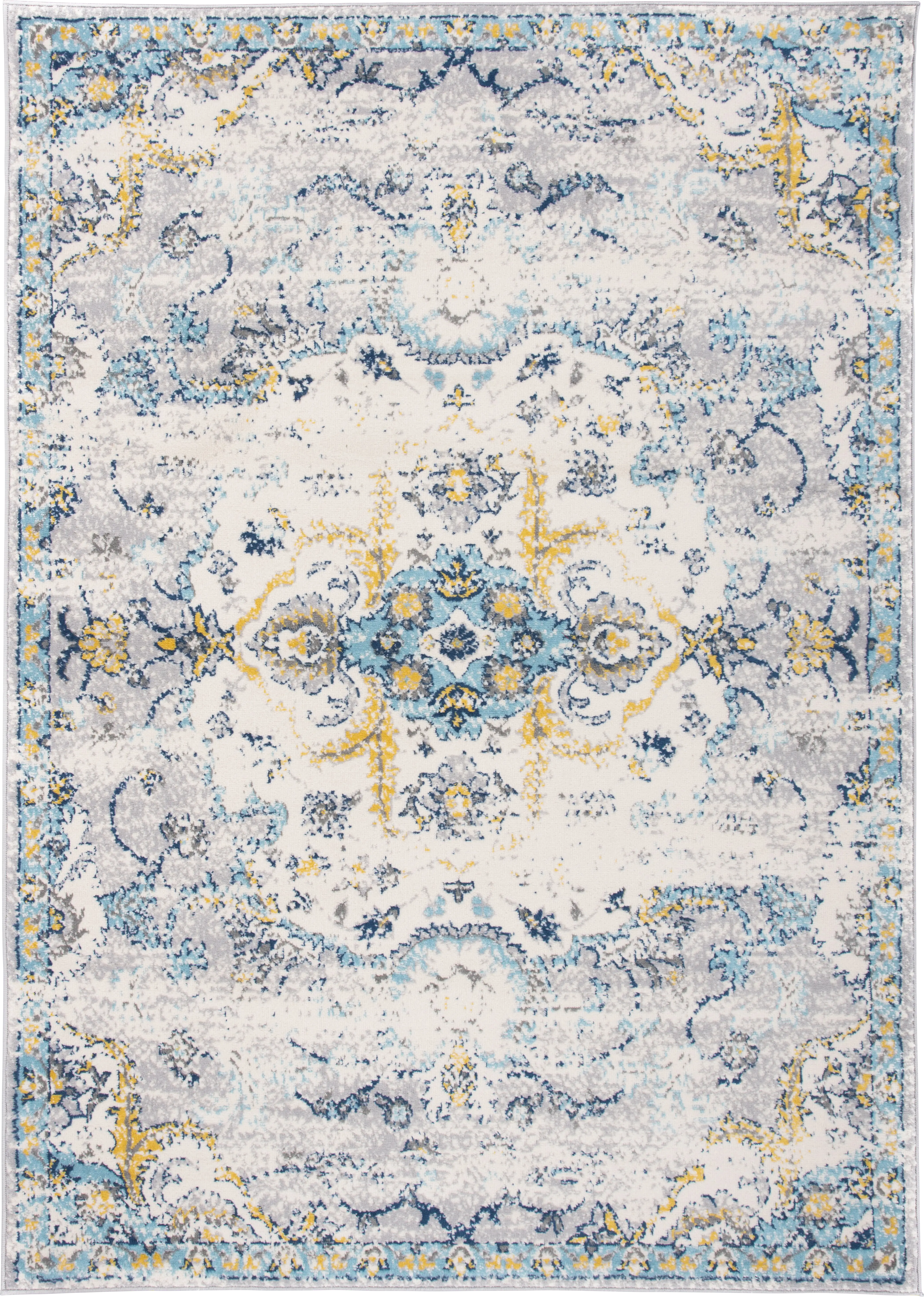 Jaimin Blue 5' x 7' Rug - Thumbnail - Image 1