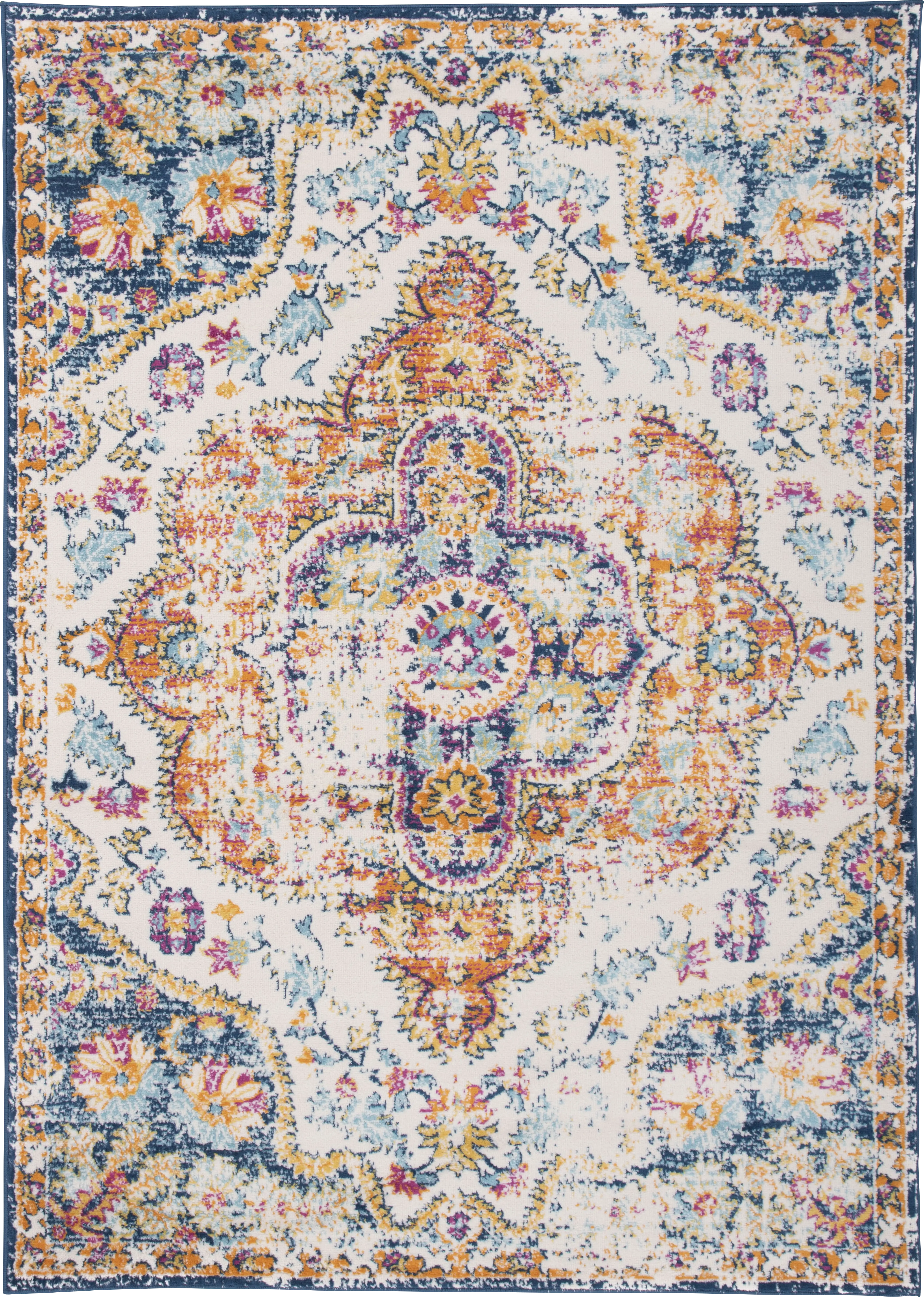 Jeman Blue 8' x 10' Rug - Thumbnail - Image 1