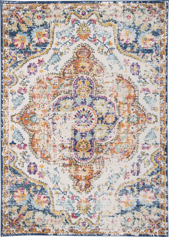 Jeman Blue 8' x 10' Rug