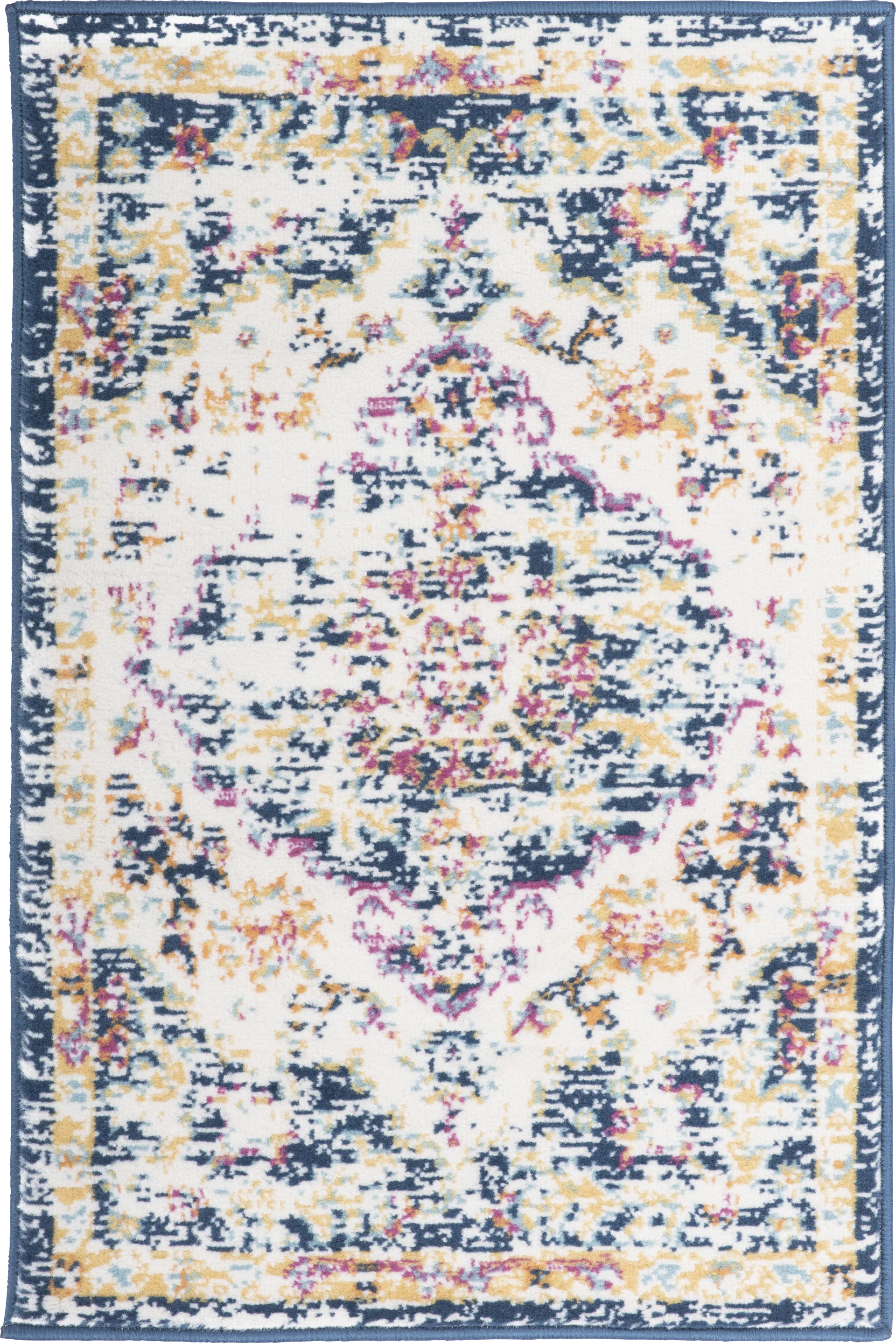 Jasbir Blue 2' x 3' Rug - Image 1