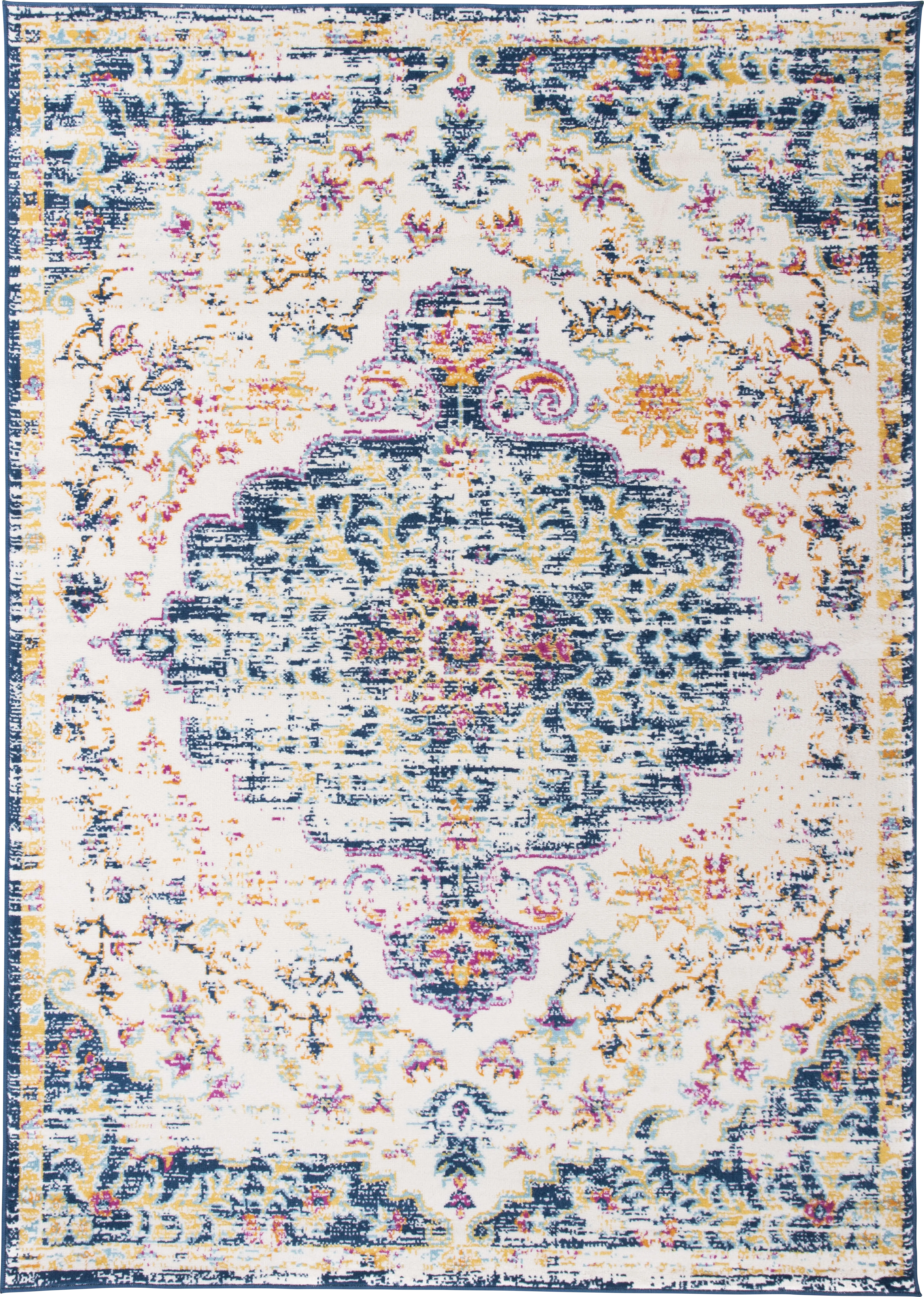 Jasbir Blue 3' x 5'  Rug - Thumbnail - Image 1