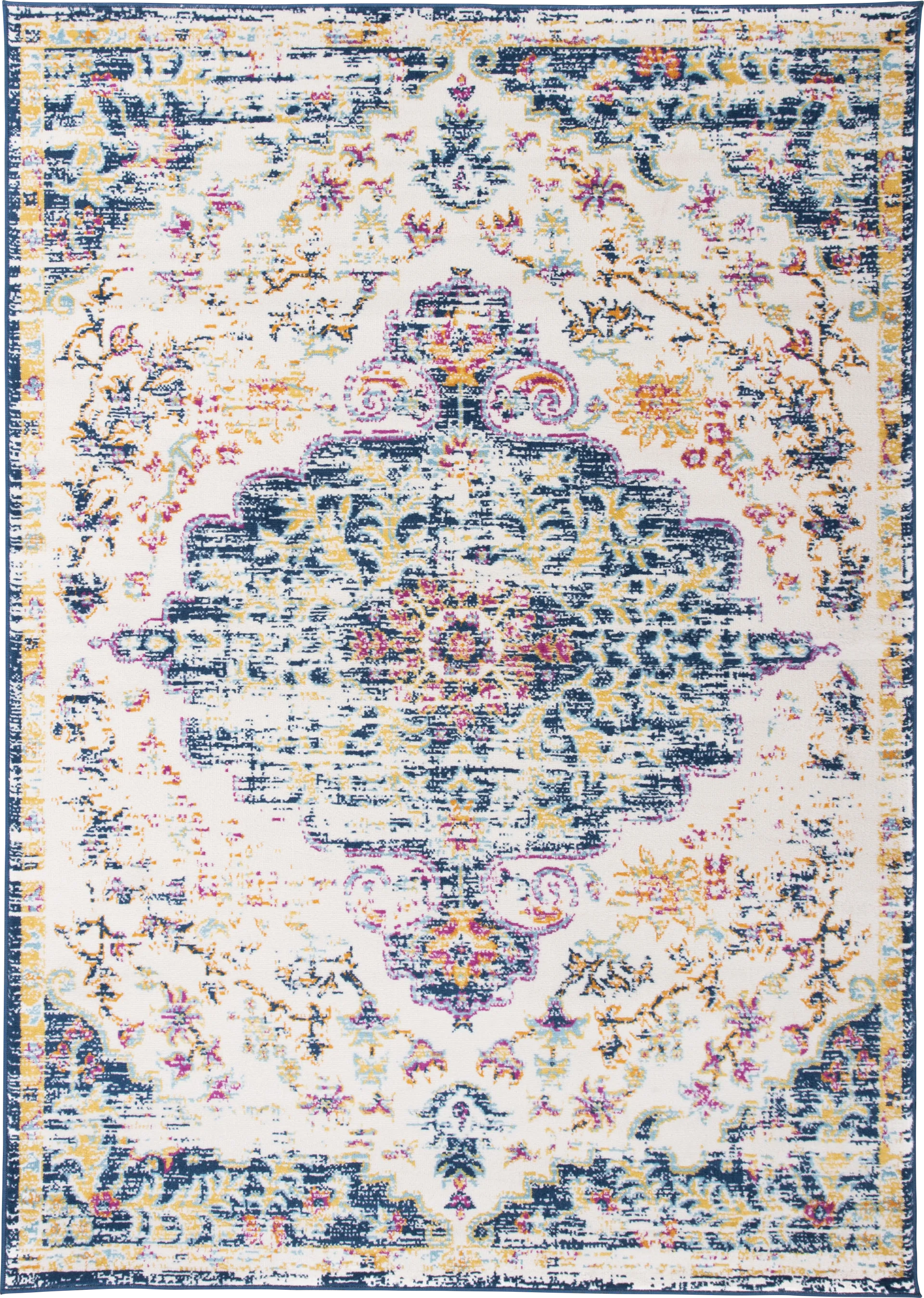 Jasbir Blue 3' x 5'  Rug - Image 1