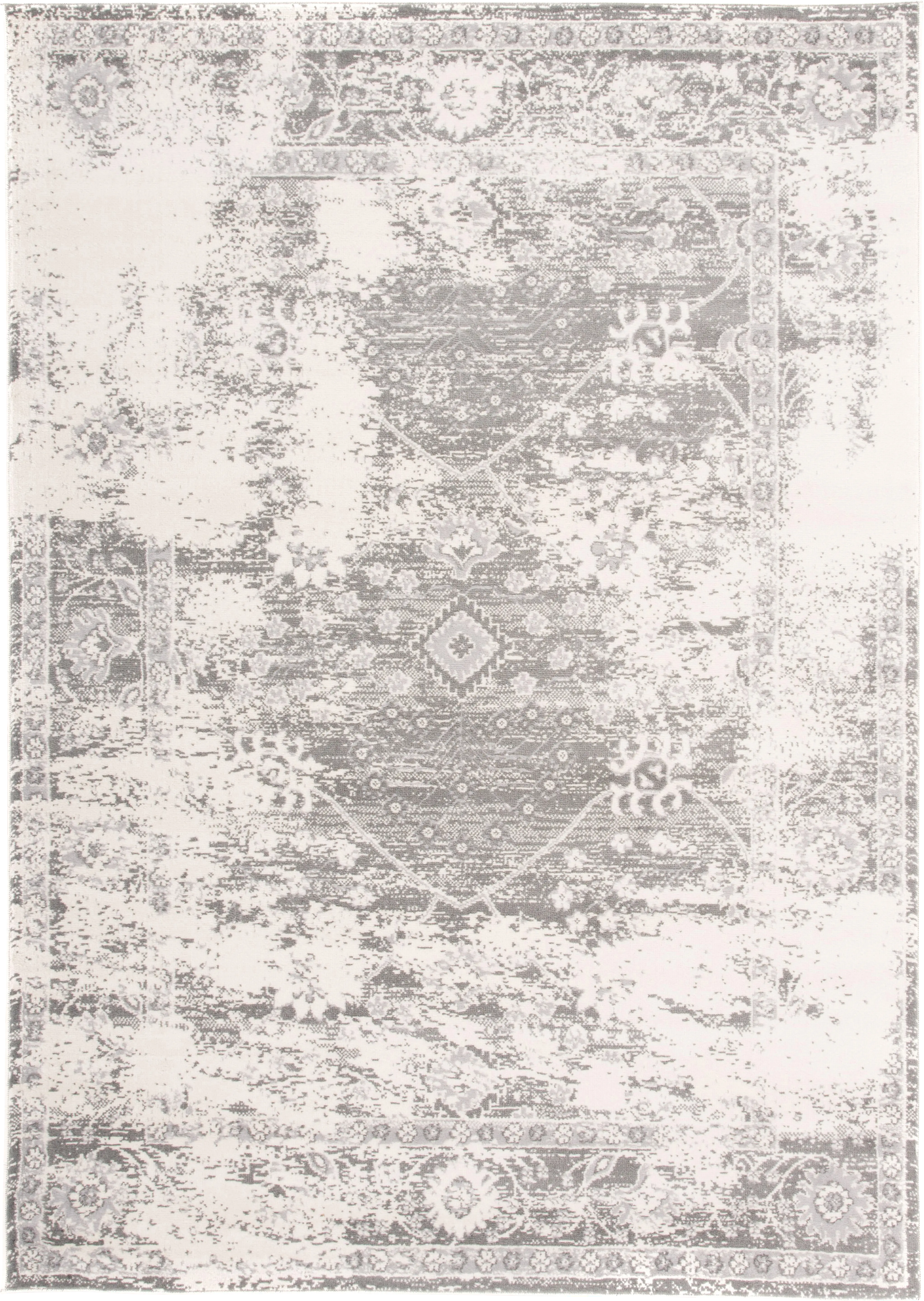 Garlon Gray 3' x 5'  Rug - Image 1