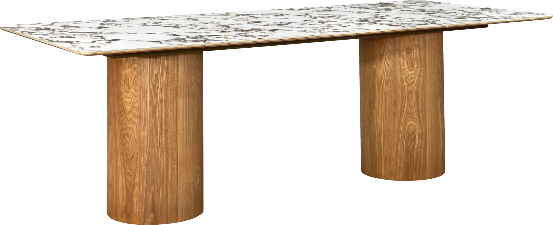 Chaytor Brown Rectangular Dining Table - Image 1