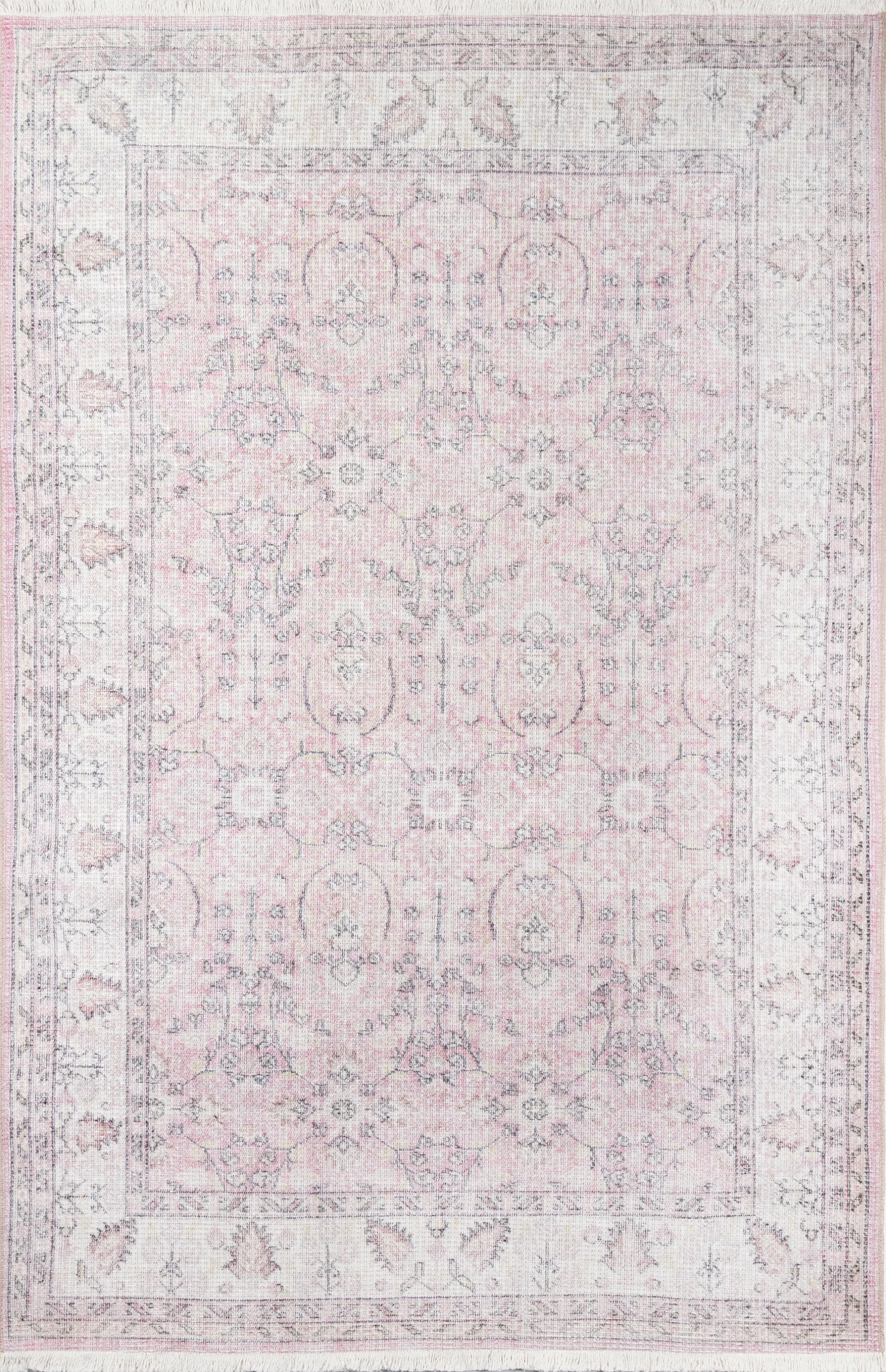 Roseris Pink 8' x 10' Rug - Image 1