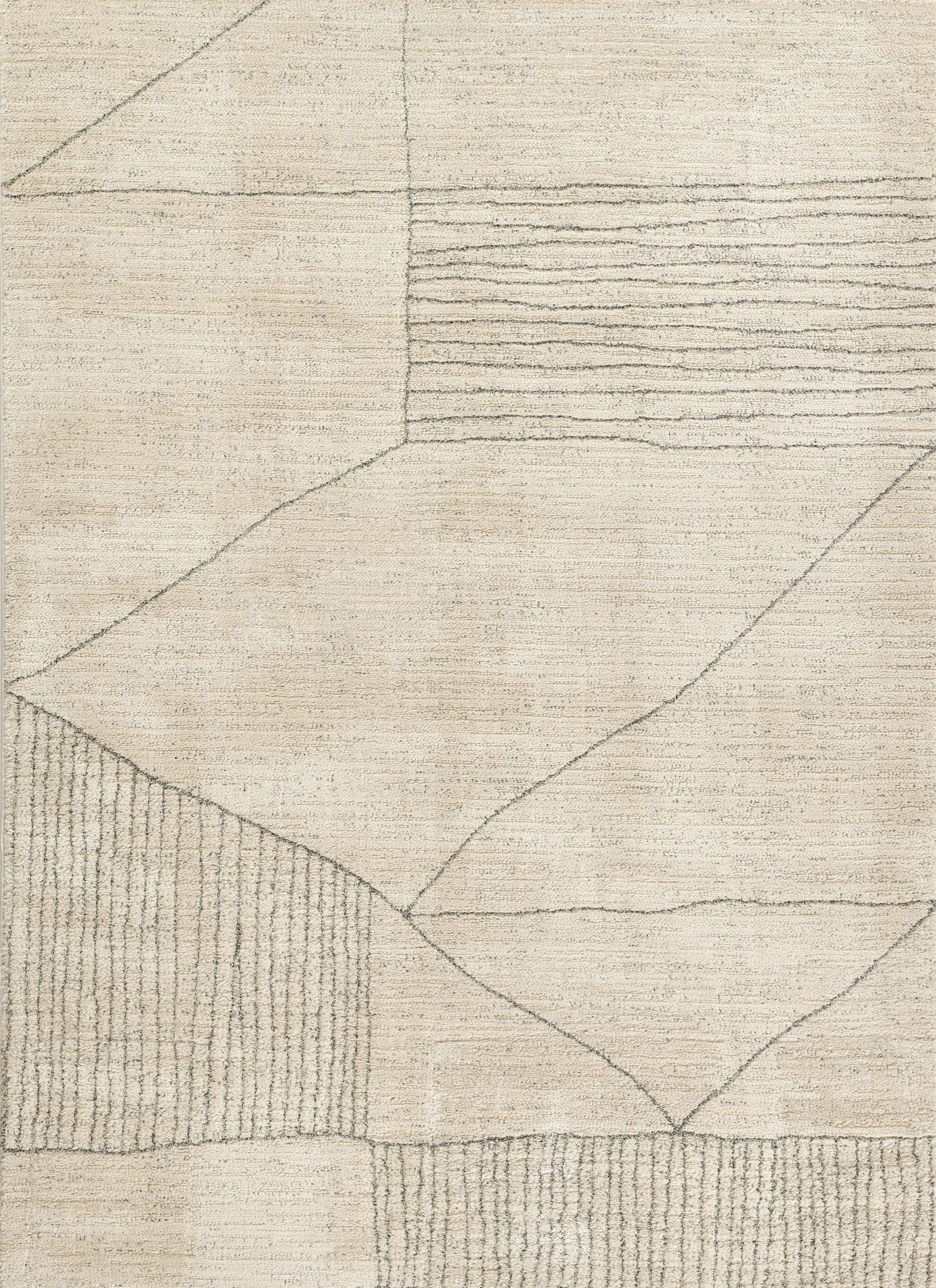 Zimon Off-White 5'3 x 7'3 Rug - Image 1