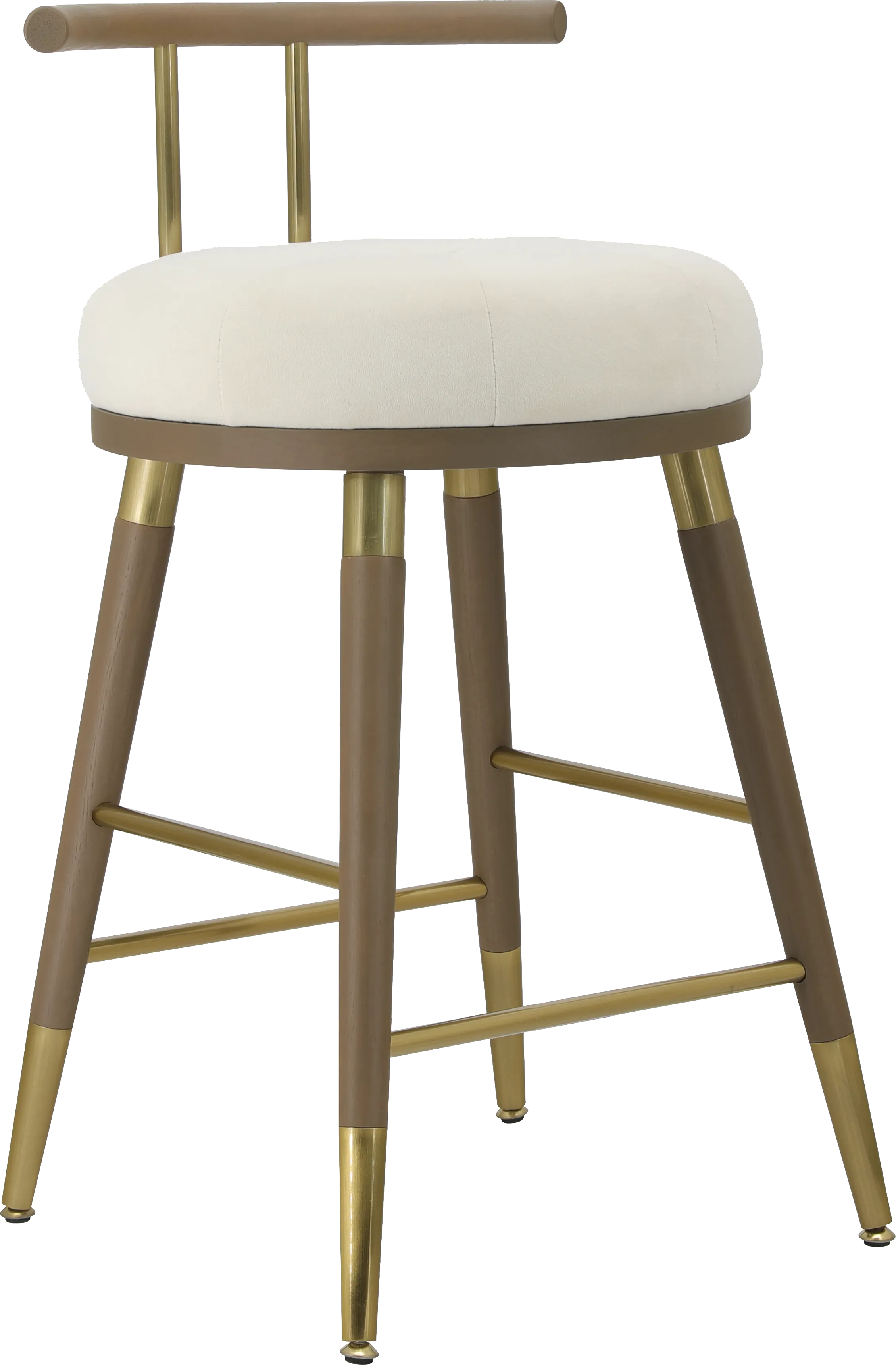 Donnalin Brown Counter Stool - Thumbnail - Image 1