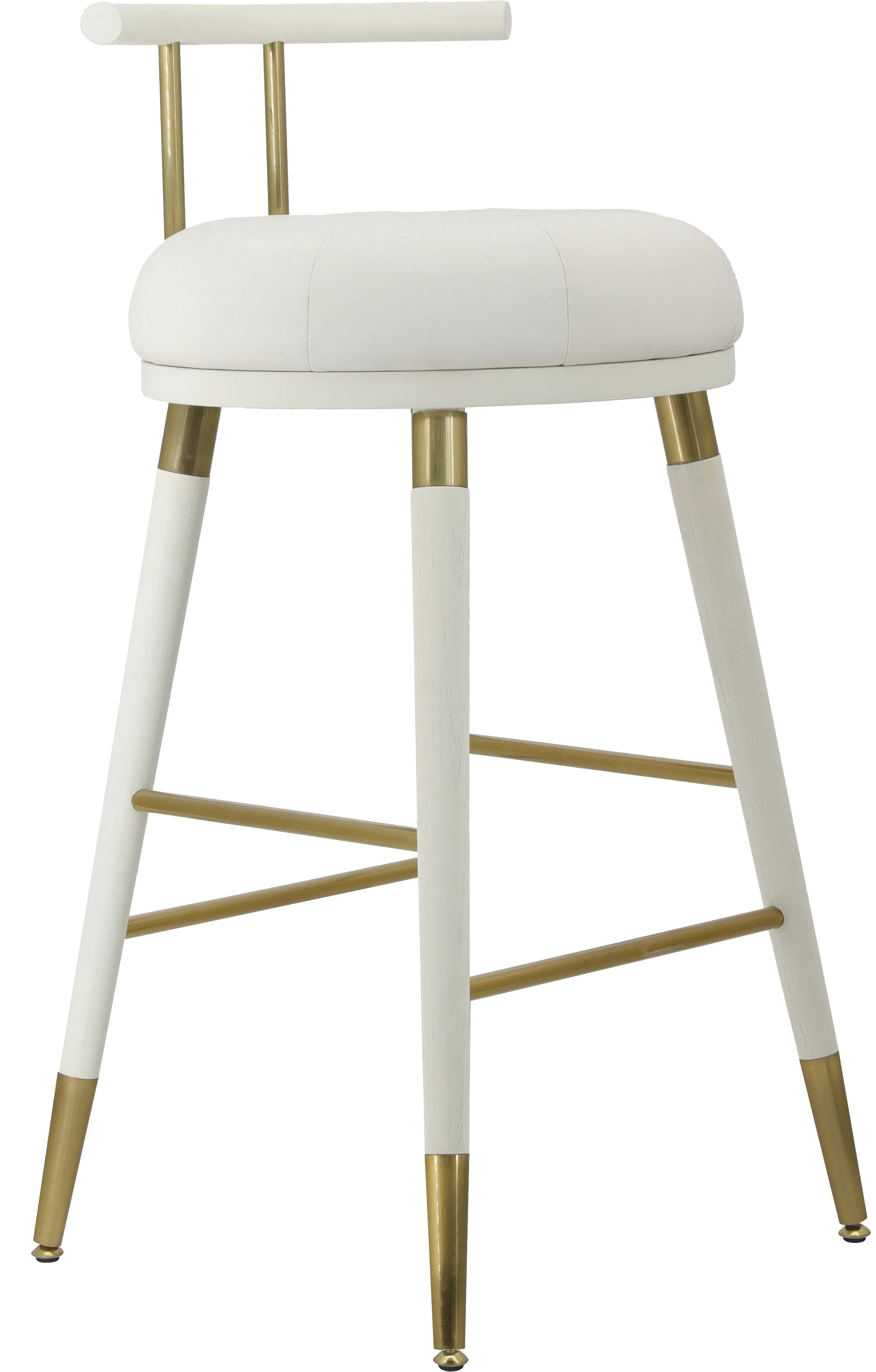 Donnalin White Barstool - Thumbnail - Image 1