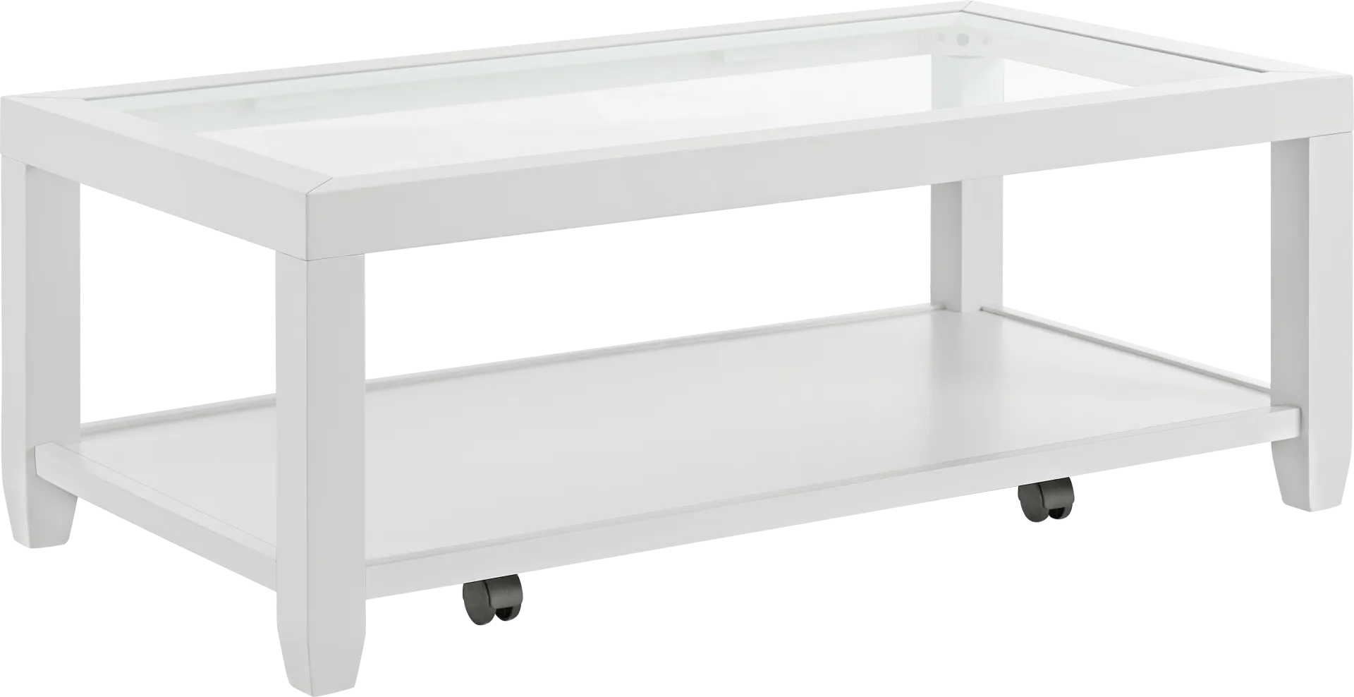Avati White Cocktail Table - Image 1