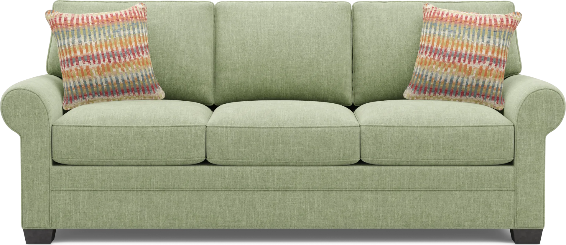 Bellingham Celadon Textured Chenille Sofa - Image 1