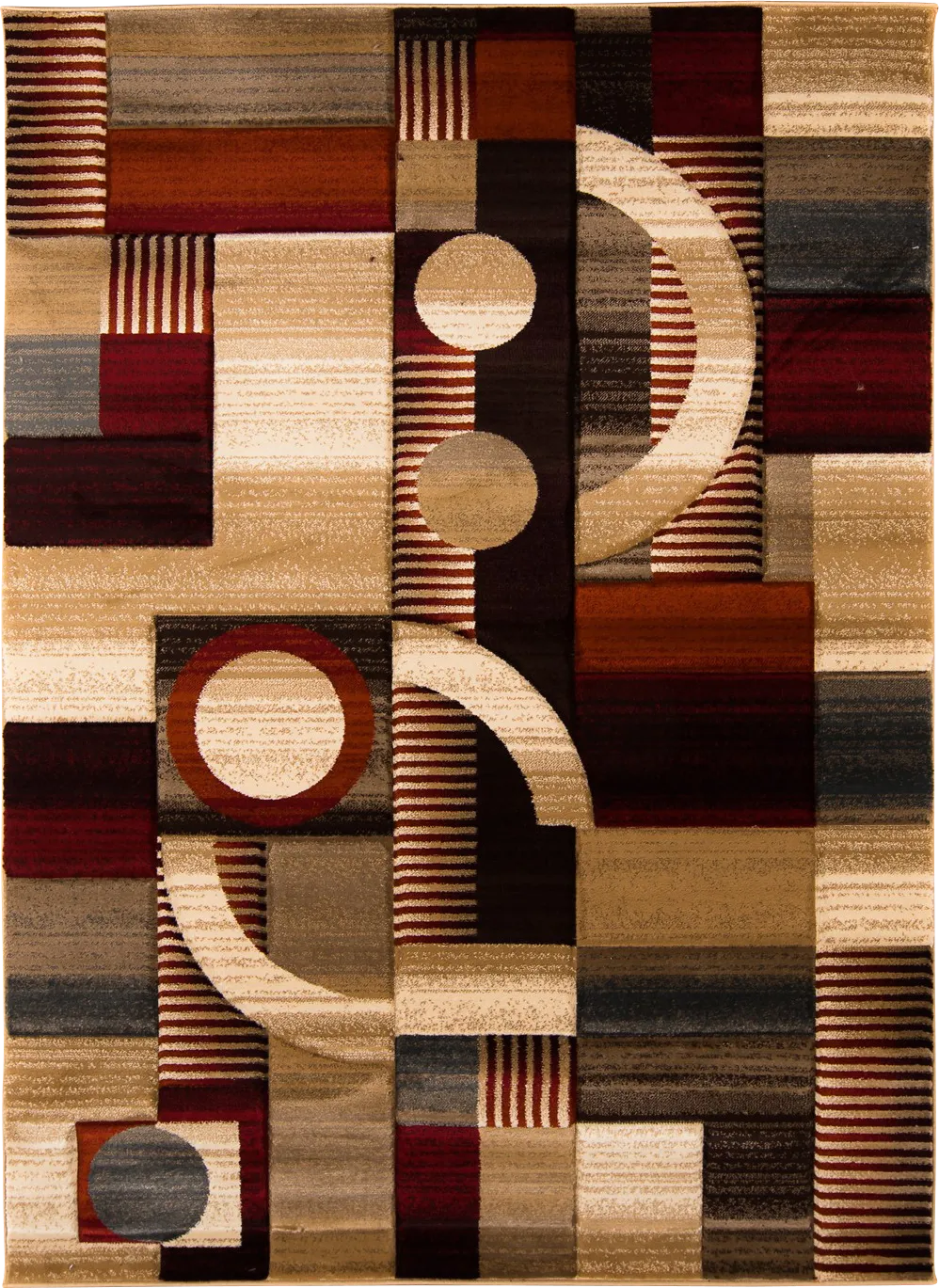 Aryo Brown 5'3 x 7'3 Rug - Image 1