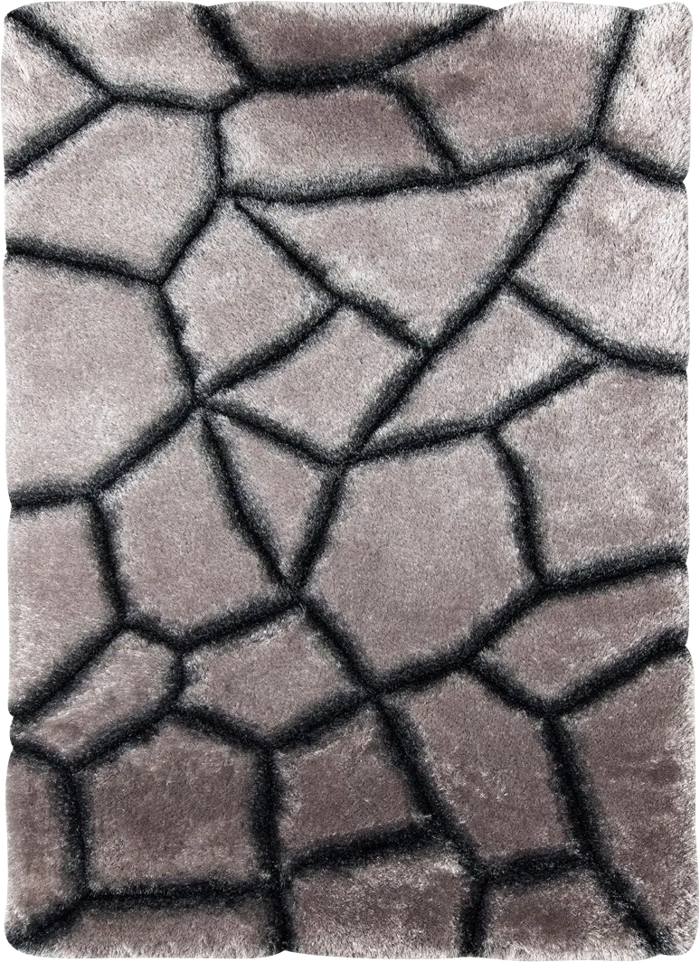 Lannie Black 5' x 7'3 Rug - Image 1