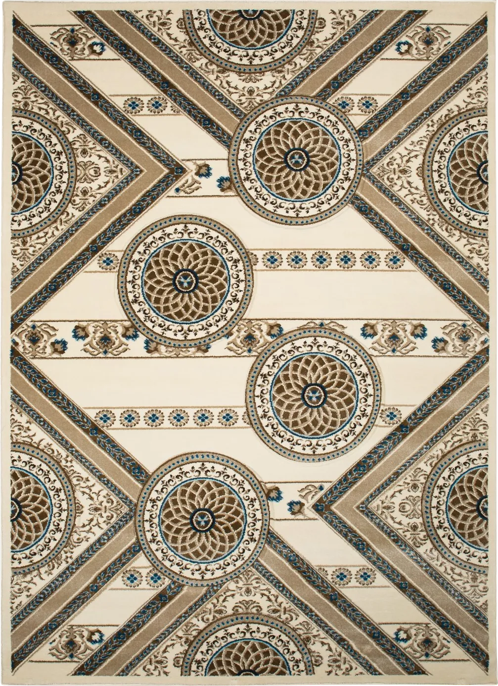 Antoin Blue 7'8 x 10'2 Rug - Thumbnail - Image 1