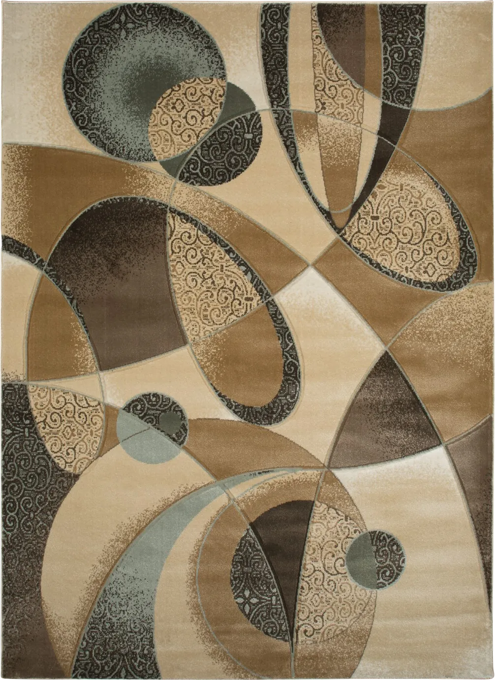 Edmont Beige 7'8 x 10'2 Rug - Image 1