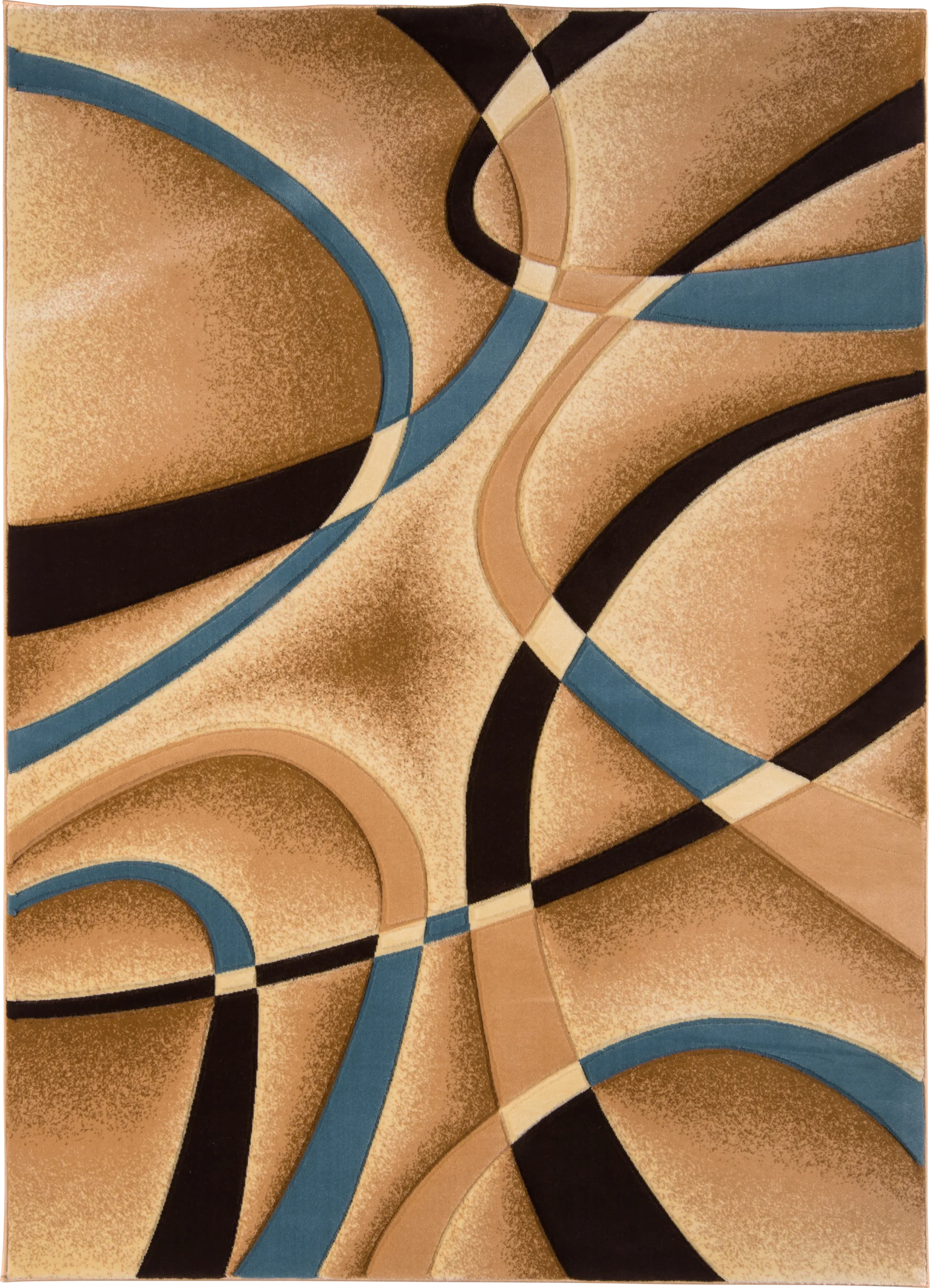 Edrea Blue 5' x 7'3 Rug - Image 1