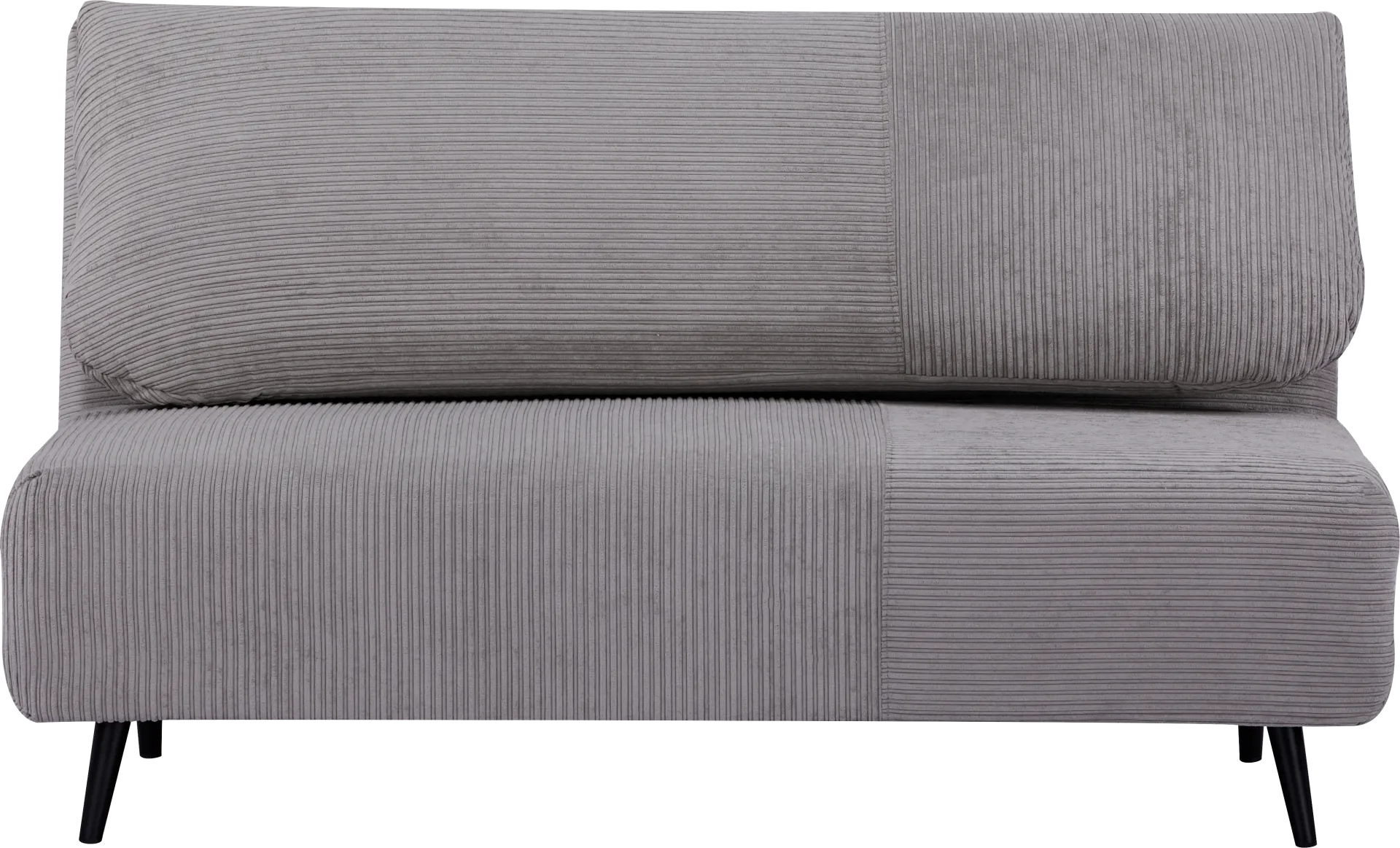 Kids Daydream XL Gray Convertible Loveseat - Image 1