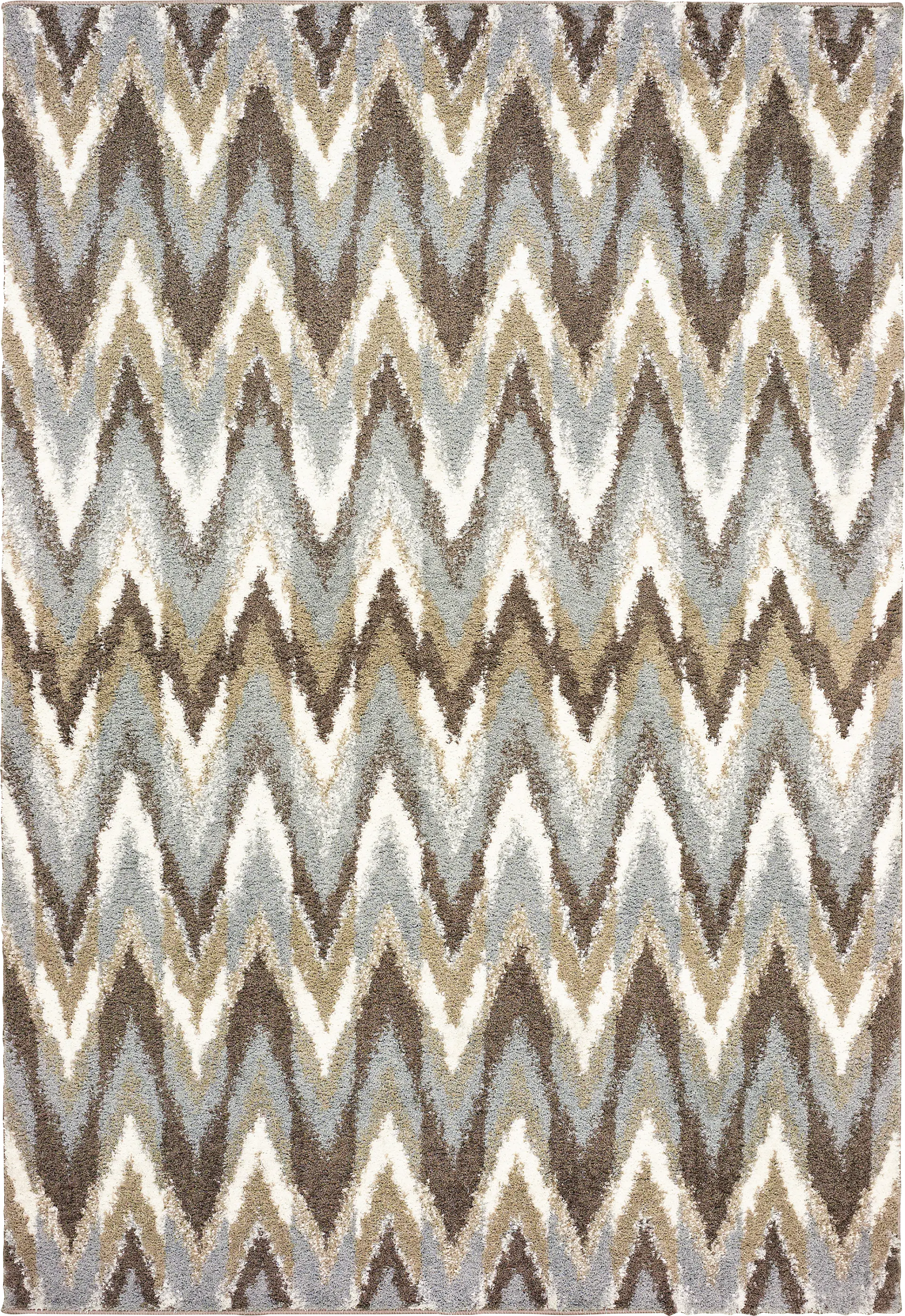 Pioneer Park Gray 6'7 x 9'6 Rug