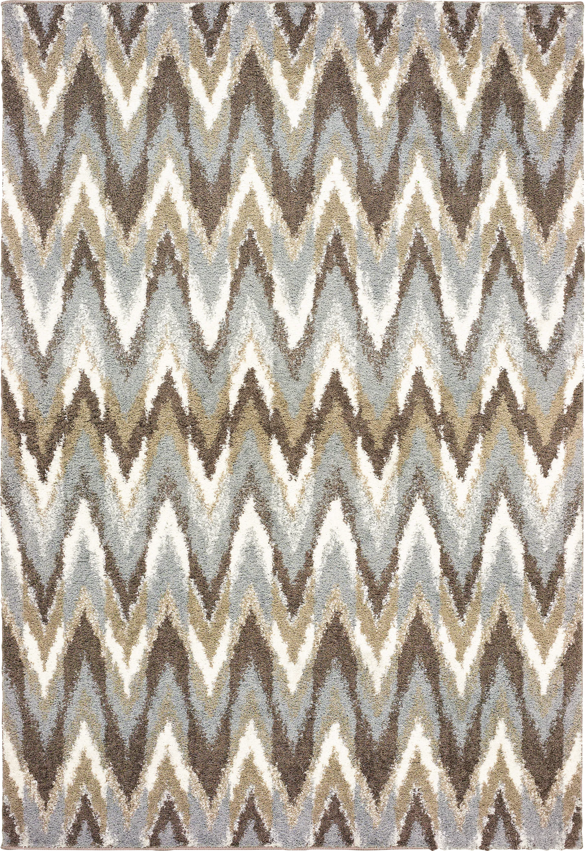 Pioneer Park Gray 6'7 x 9'6 Rug - Image 1