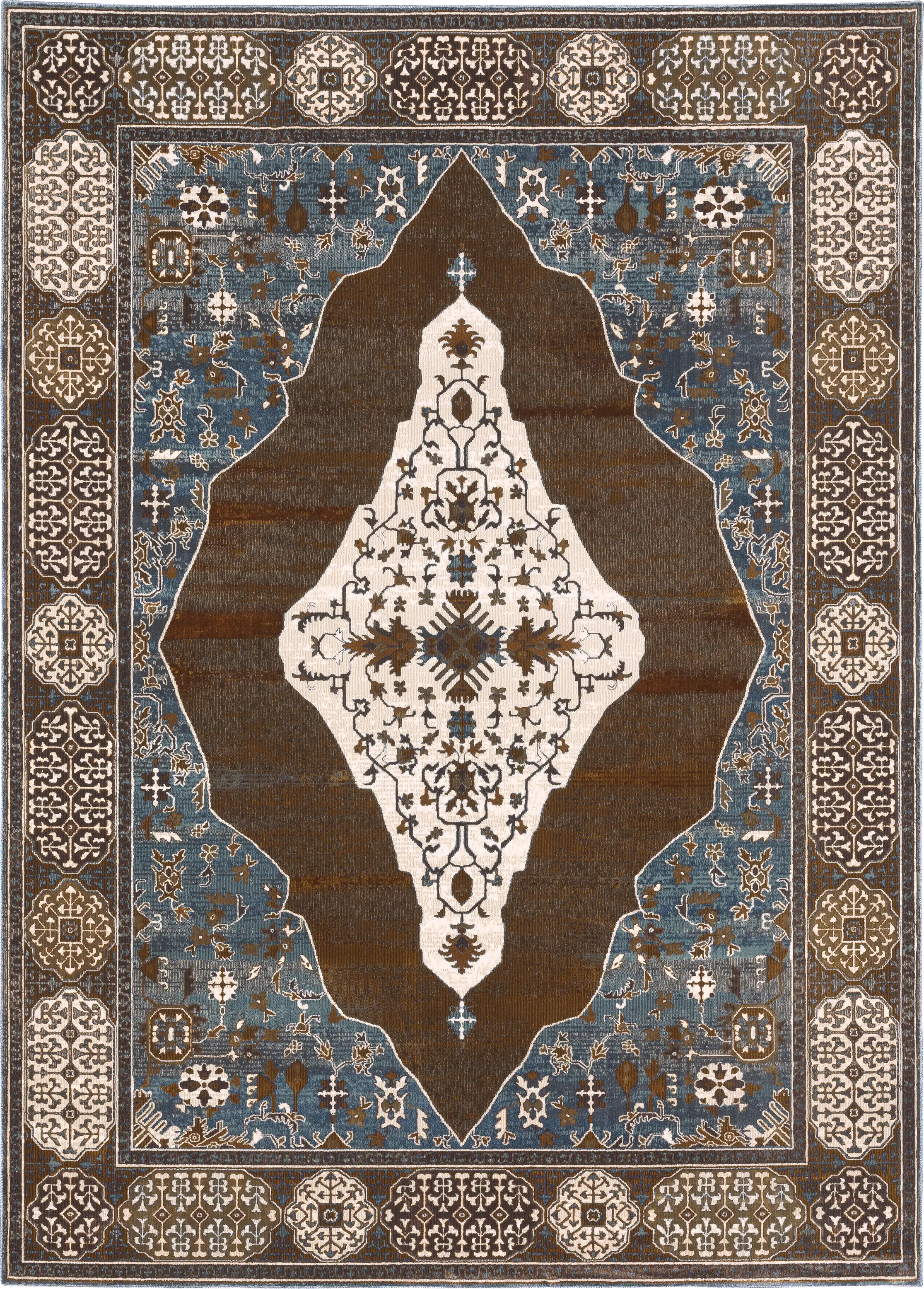 Firesun Rust 5'3 x 7'6 Rug - Thumbnail - Image 1