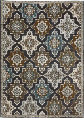 Raziya Rust 7'10 x 10'10 Rug
