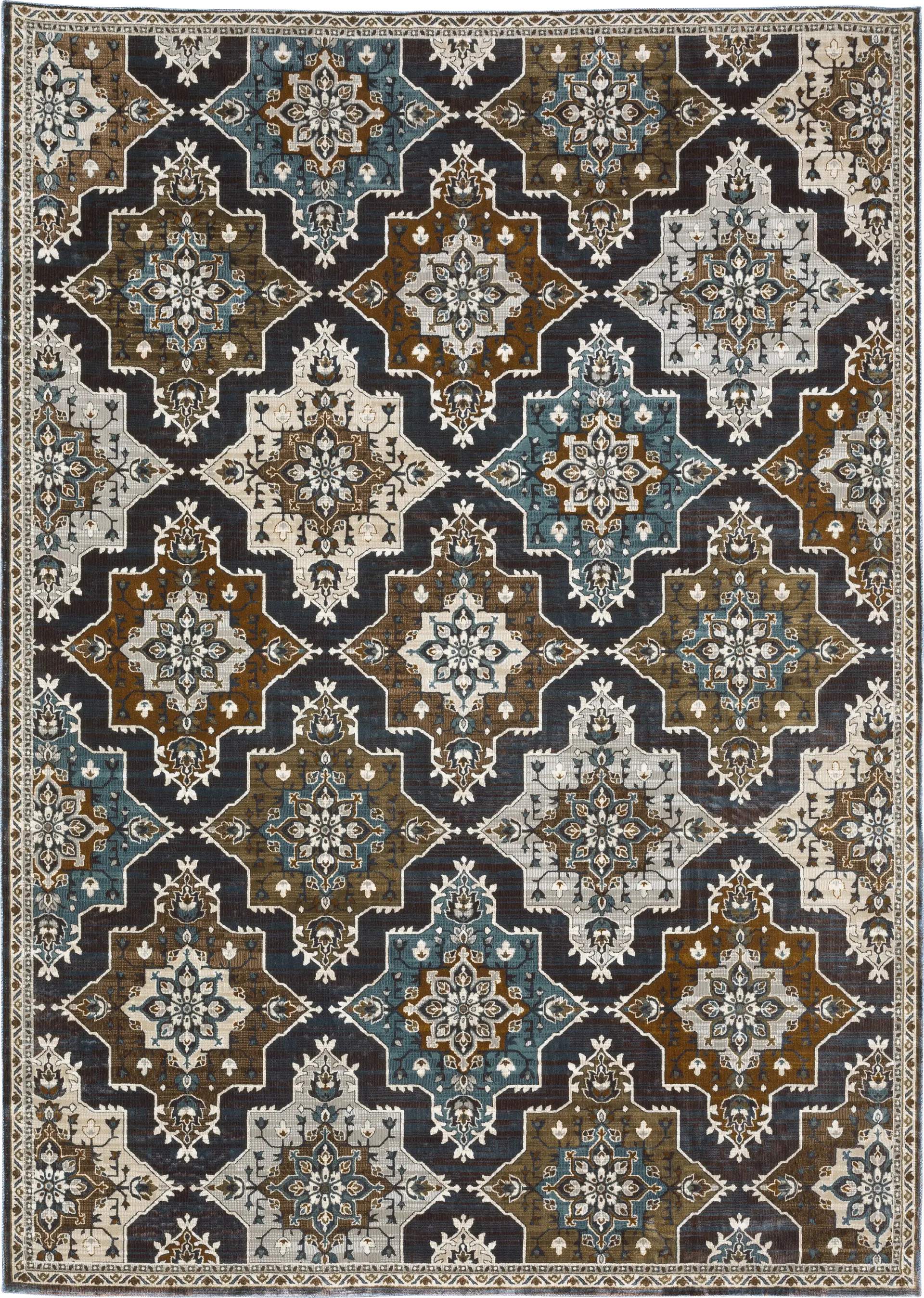 Raziya Rust 6'7 x 9'6 Rug