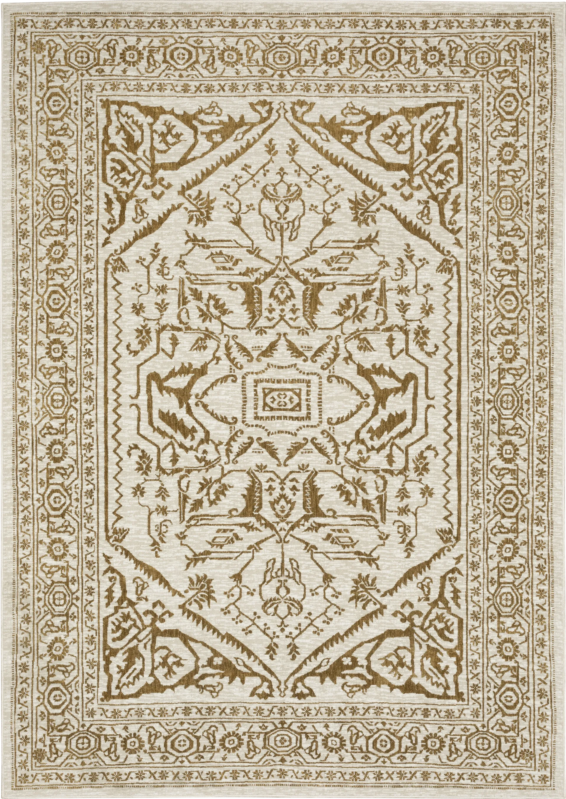 Bennu Ivory 6'7 x 9'6 Rug - Image 1