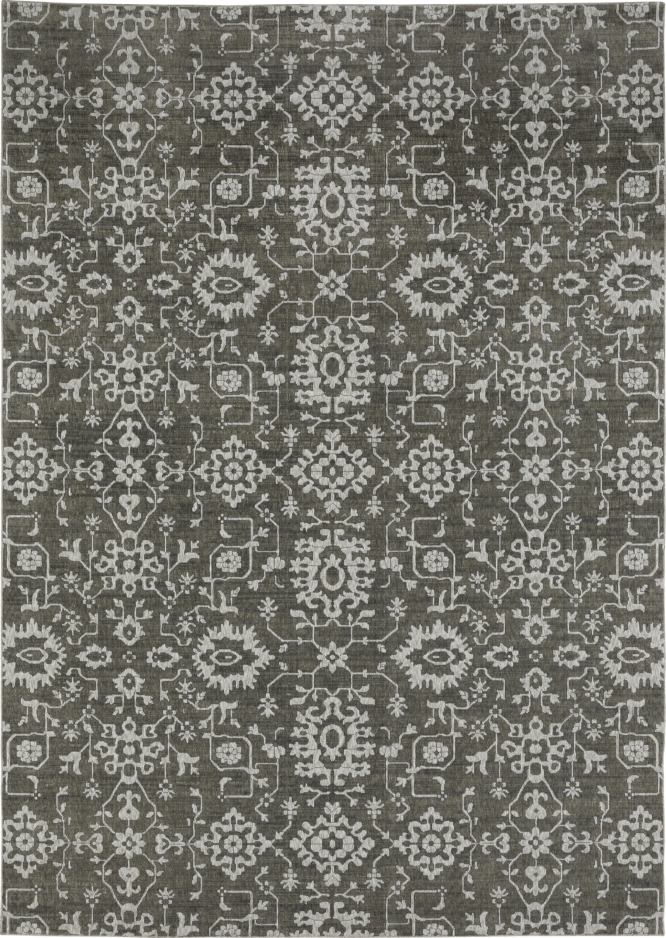 Maibe Dark Gray 7'10 x 10'10 Rug - Thumbnail - Image 1