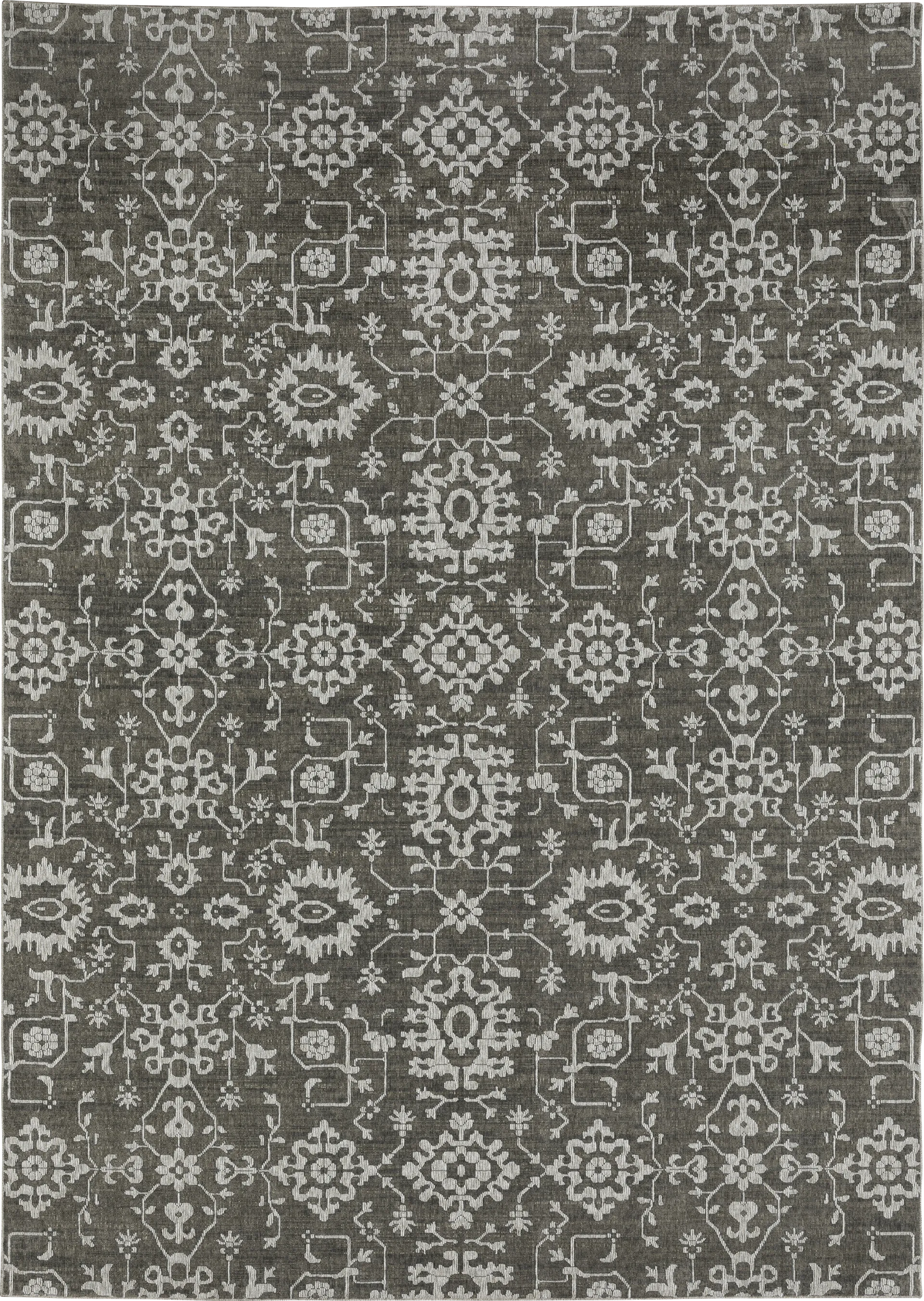 Maibe Dark Gray 5'3 x 7'6 Rug - Image 1