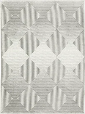 Anoke Gray 7'10 x 10'10 Rug