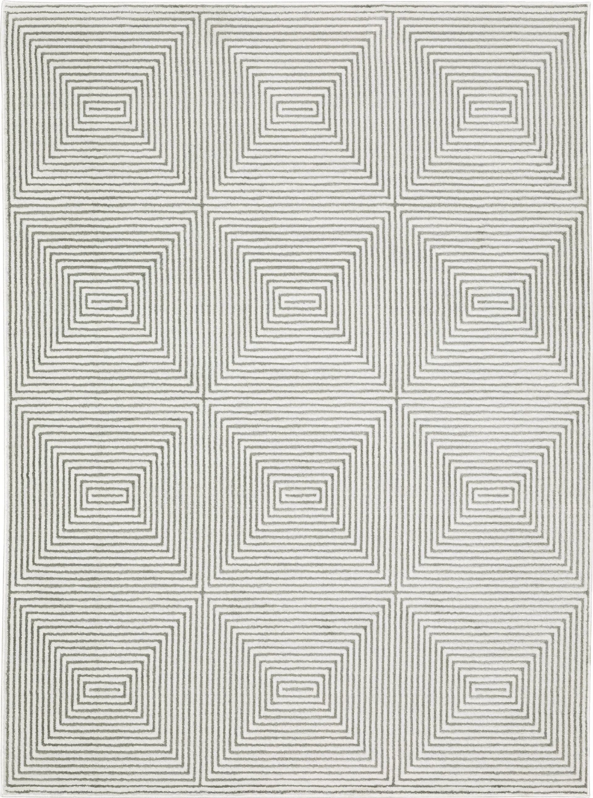 Anoke Gray 5'3 x 7'6 Rug - Image 1