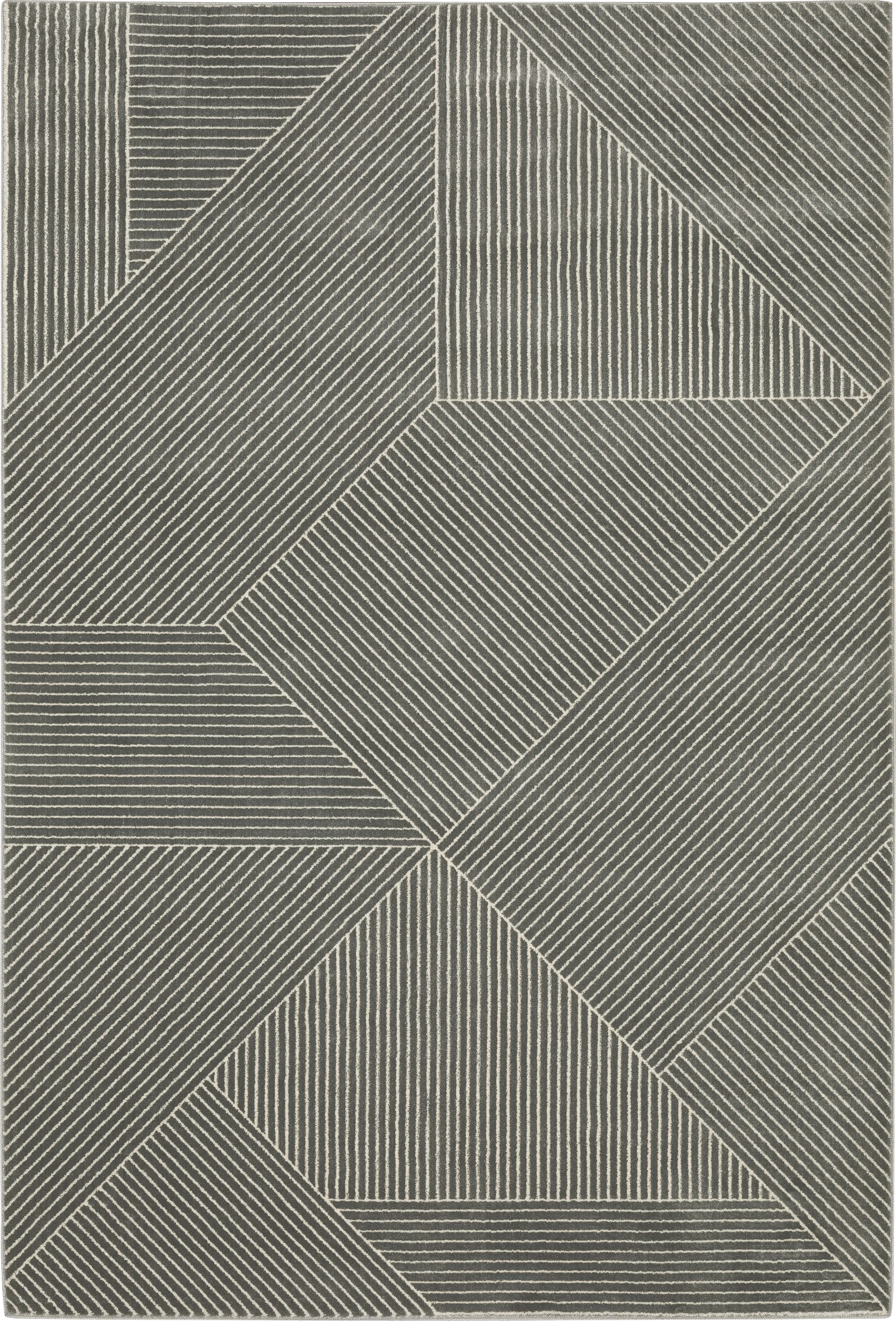 Merien Charcoal 7'10 x 10'10 Rug - Thumbnail - Image 1