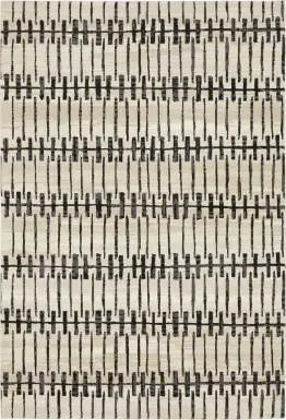 Ritho Ivory 5'3 x 7'6 Rug