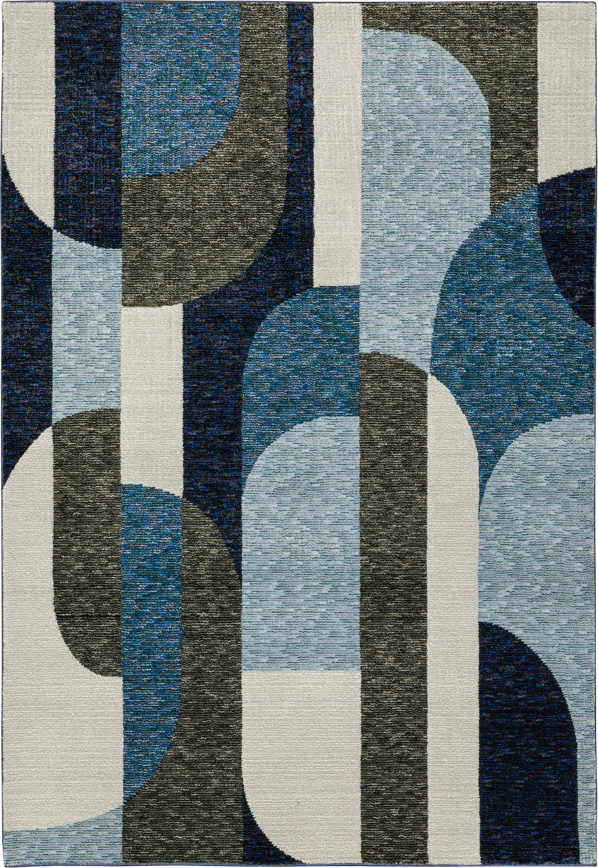 Ramla Blue 6'7 x 9'6 Rug - Image 1