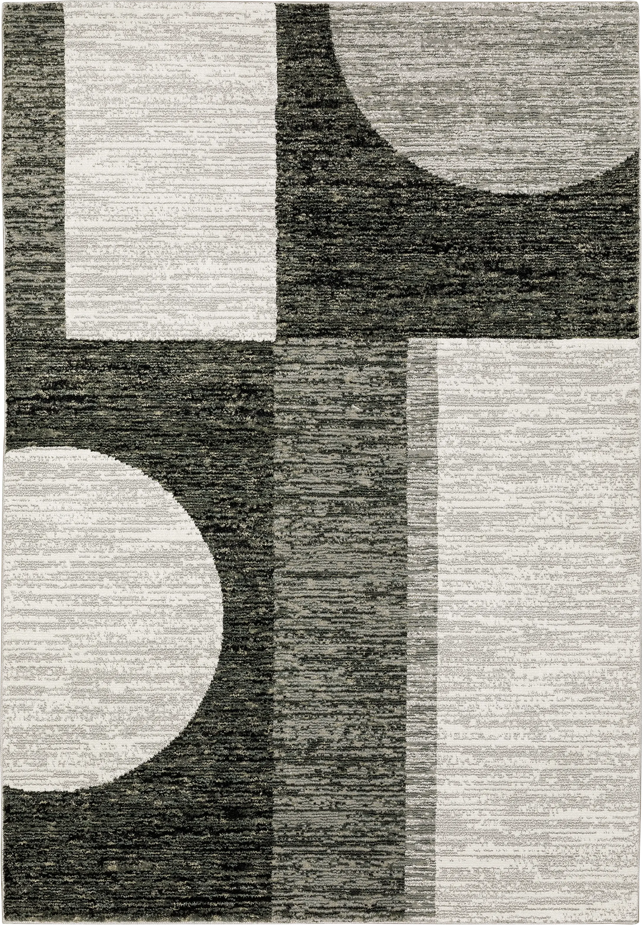 Mandla Charcoal 6'7 x 9'6 Rug - Thumbnail - Image 1