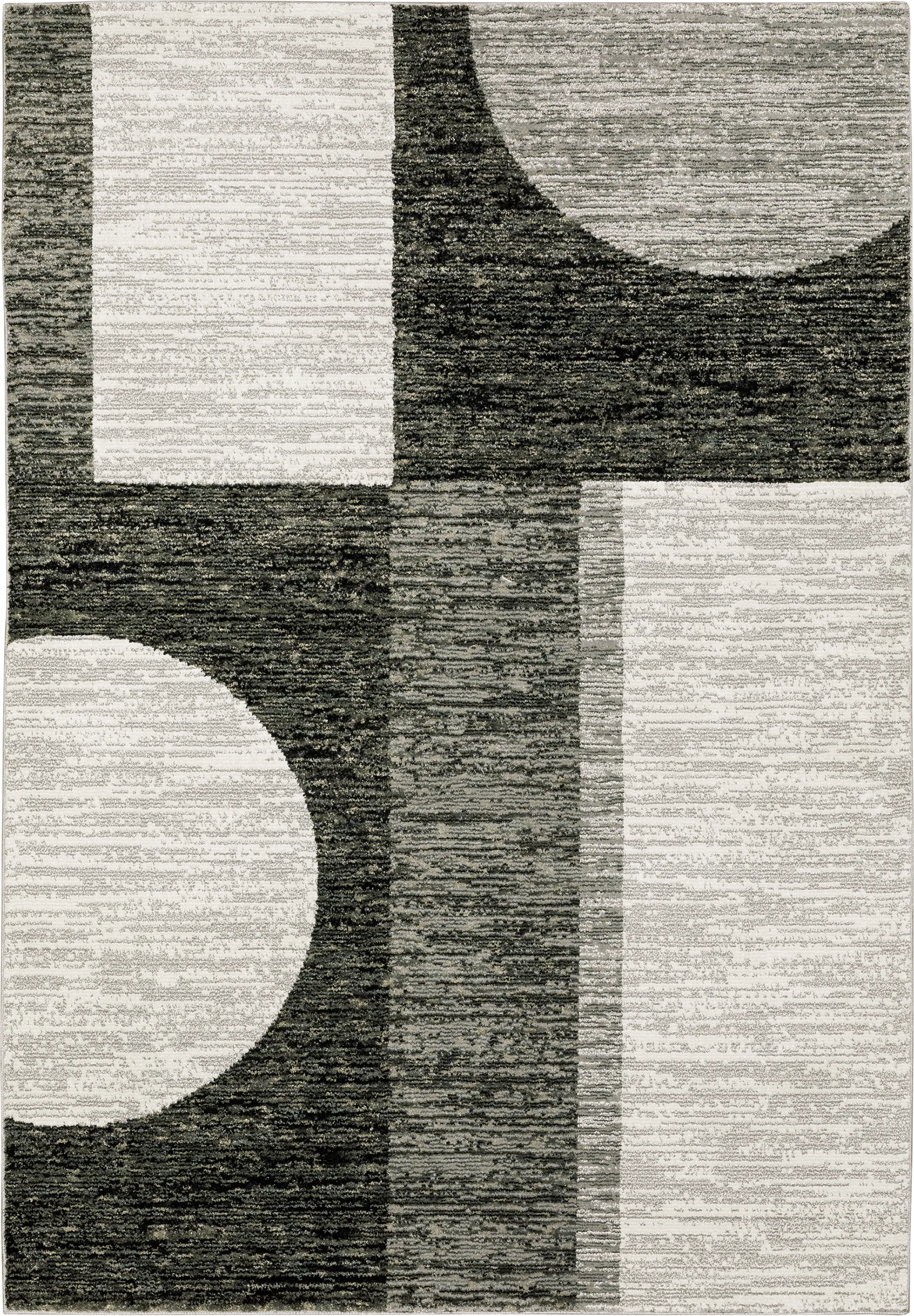Mandla Charcoal 6'7 x 9'6 Rug - Image 1