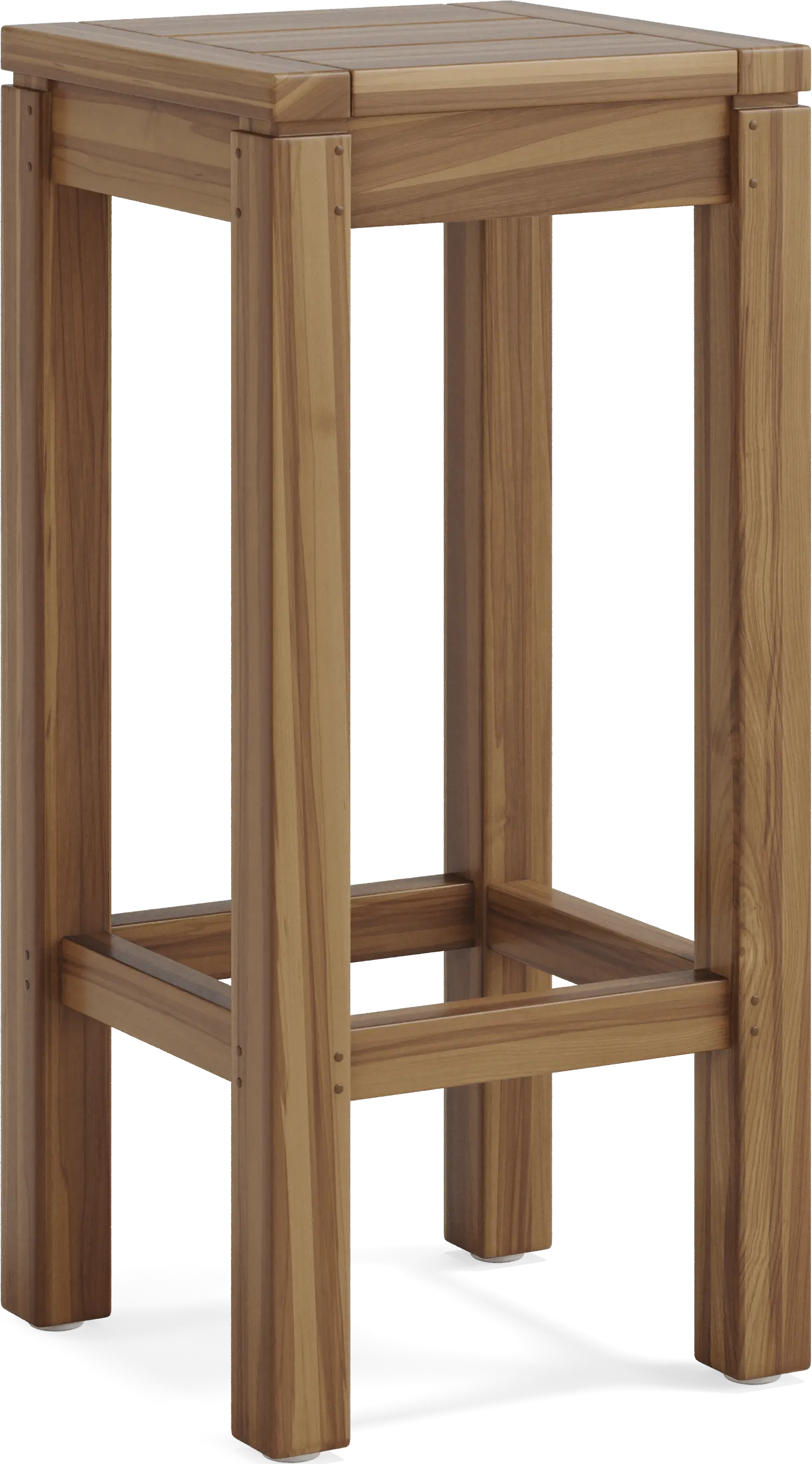 Patmos Teak Outdoor Barstool