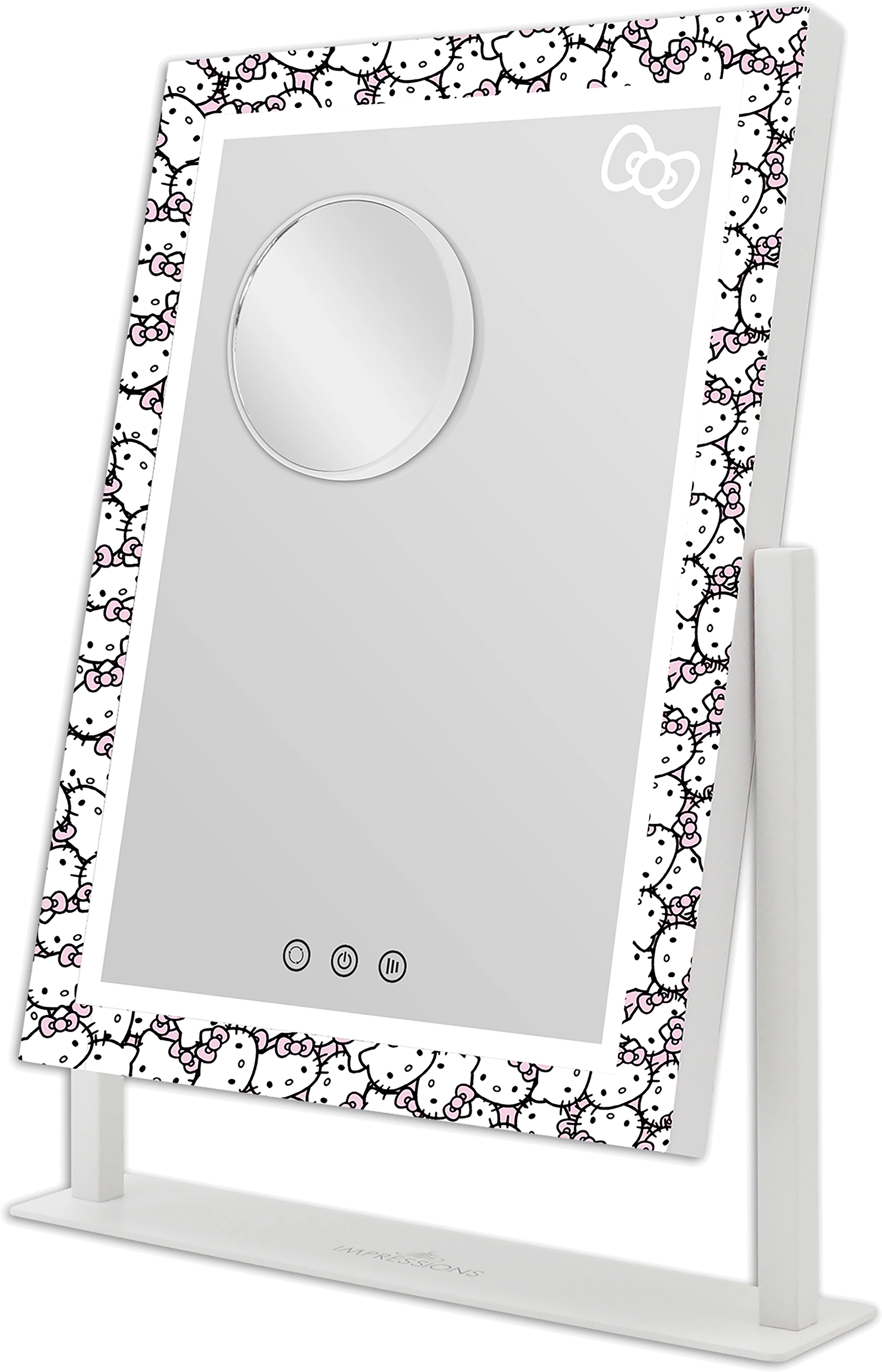 Kids Hello Kitty White LED Vanity Mirror - Thumbnail - Image 1