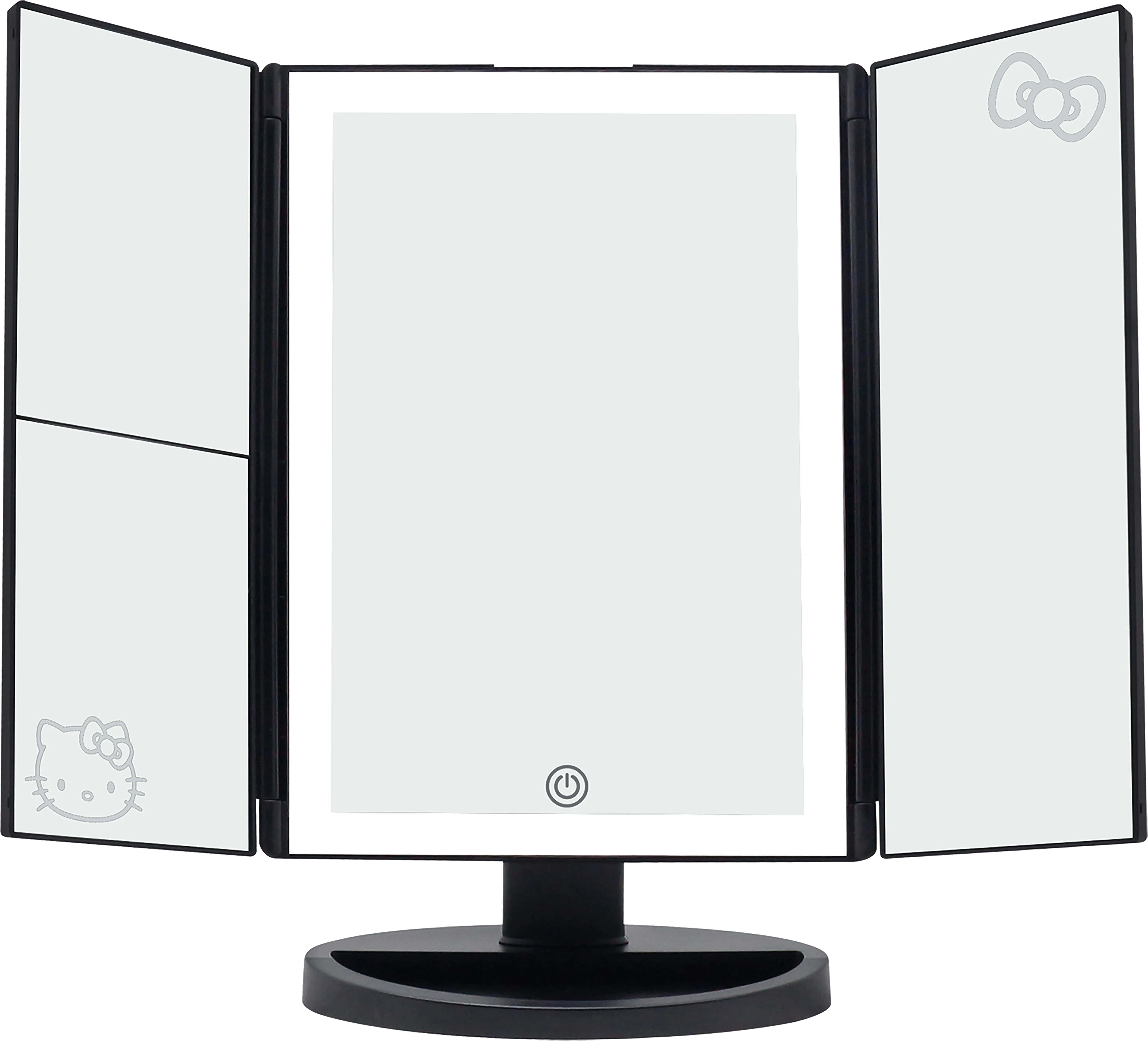 Kids Hello Kitty Black Tri-Fold Vanity Mirror - Thumbnail - Image 1