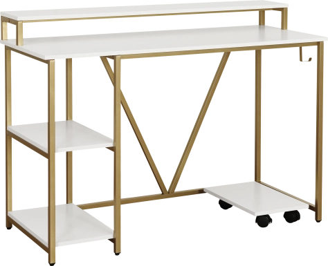 Lagadi Gold Writing Desk