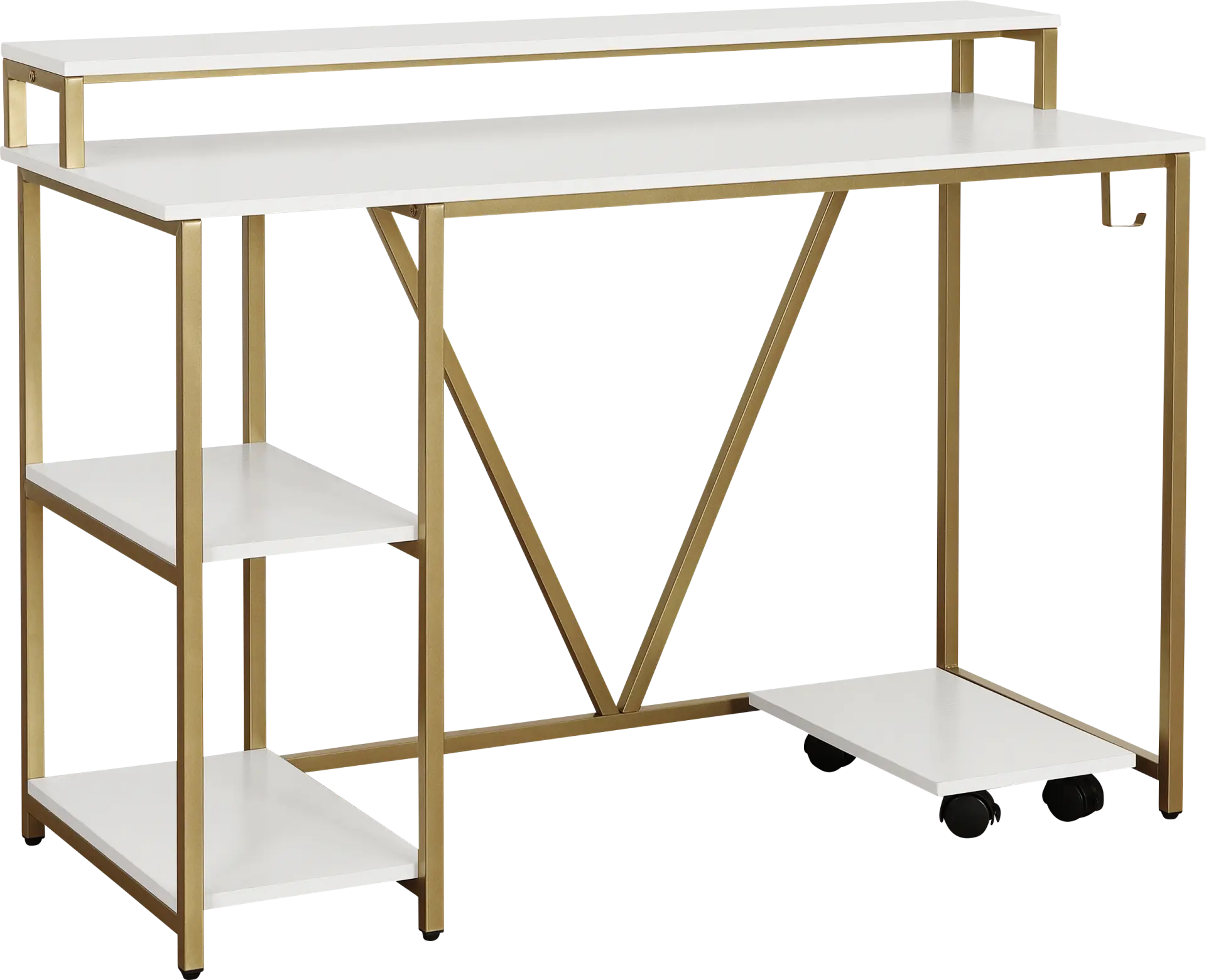 Lagadi Gold Writing Desk